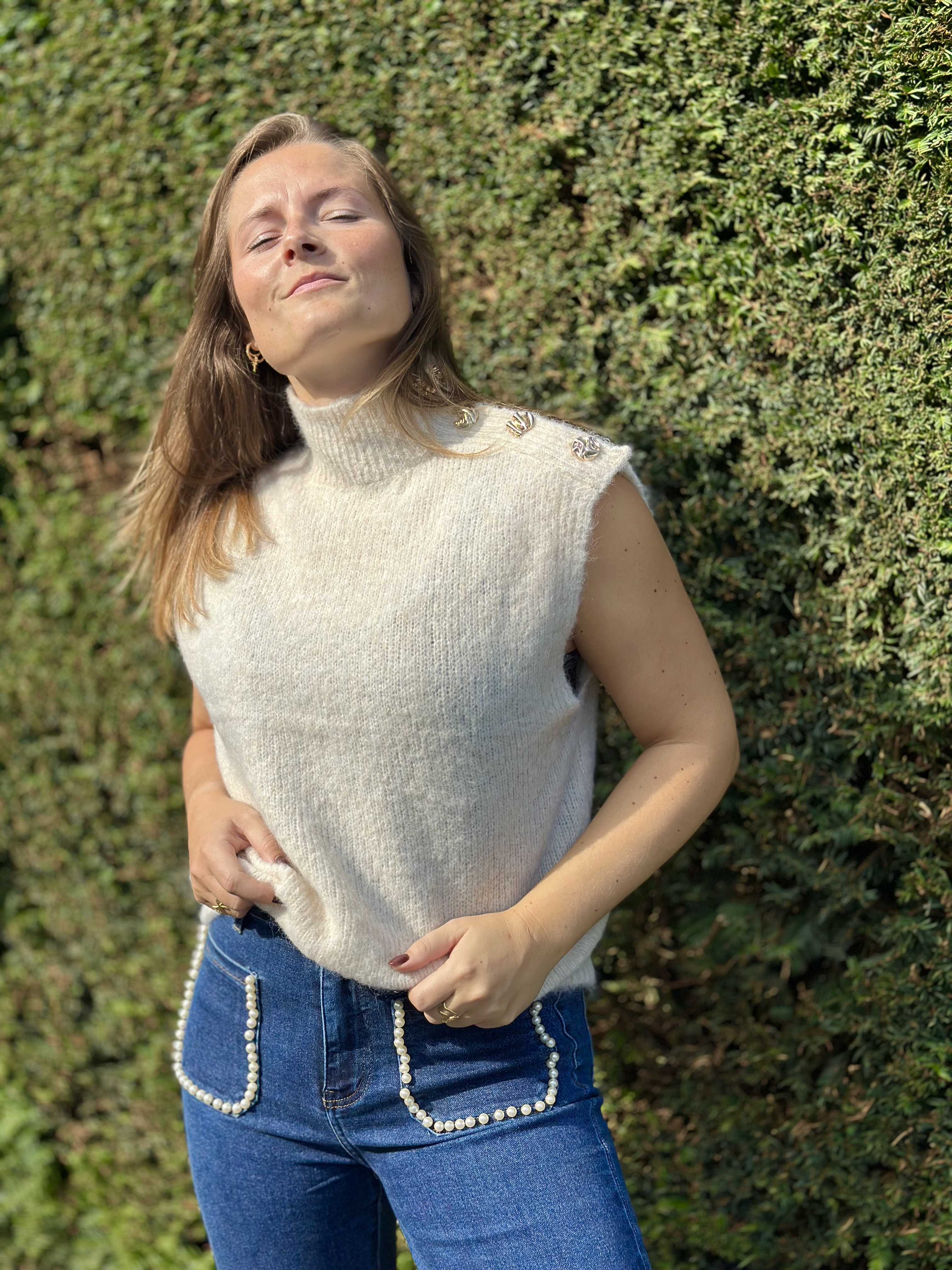 Pull sans manches 