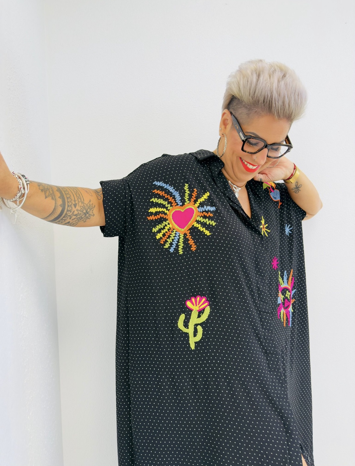 Robe Ibiza brodé GT
