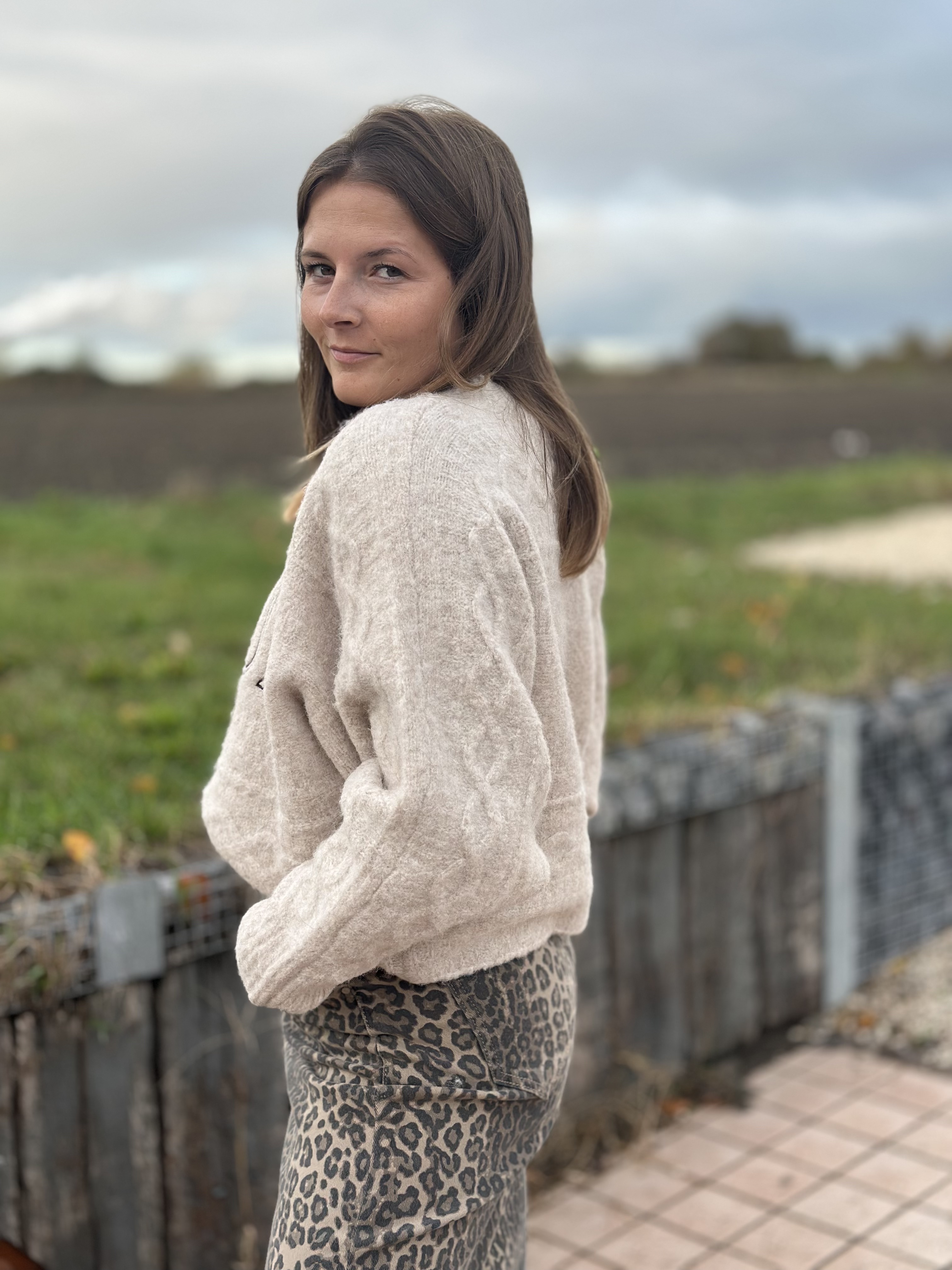 Pull en laine 'AMOUR'