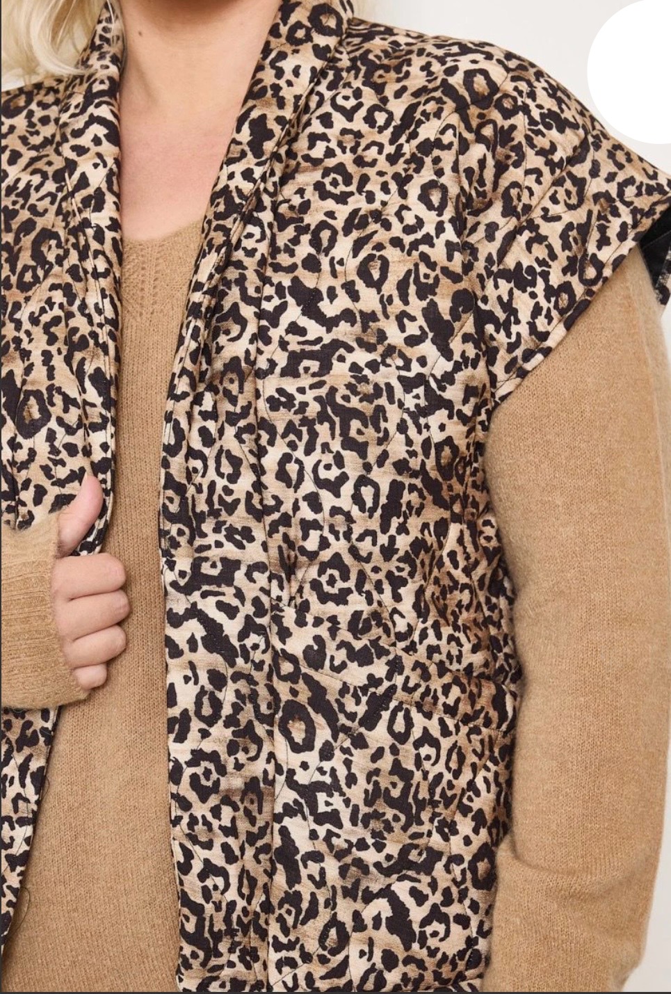 Veste imprimé léopard GT