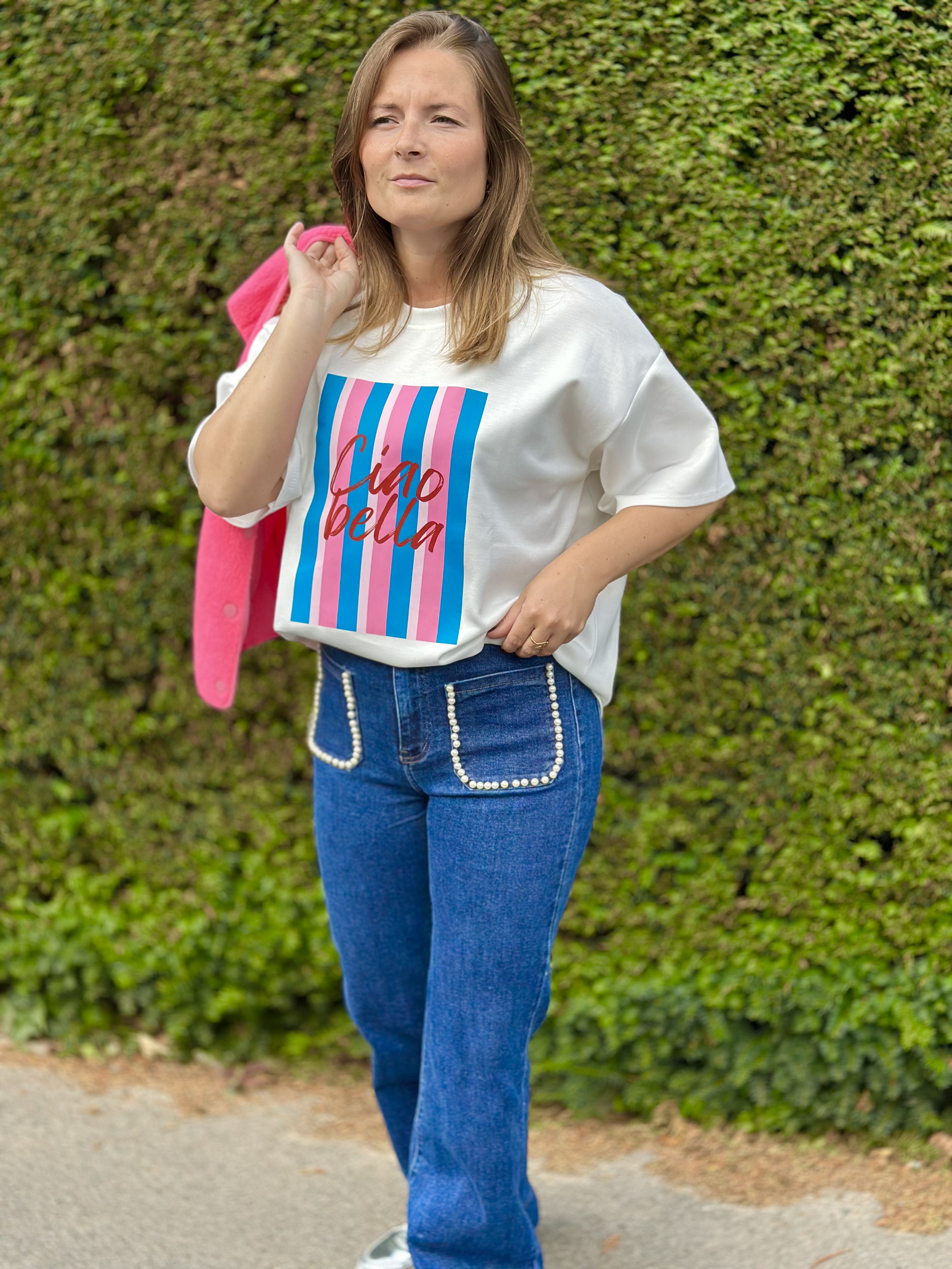 T-shirt 'Ciao Bella', JOYNA