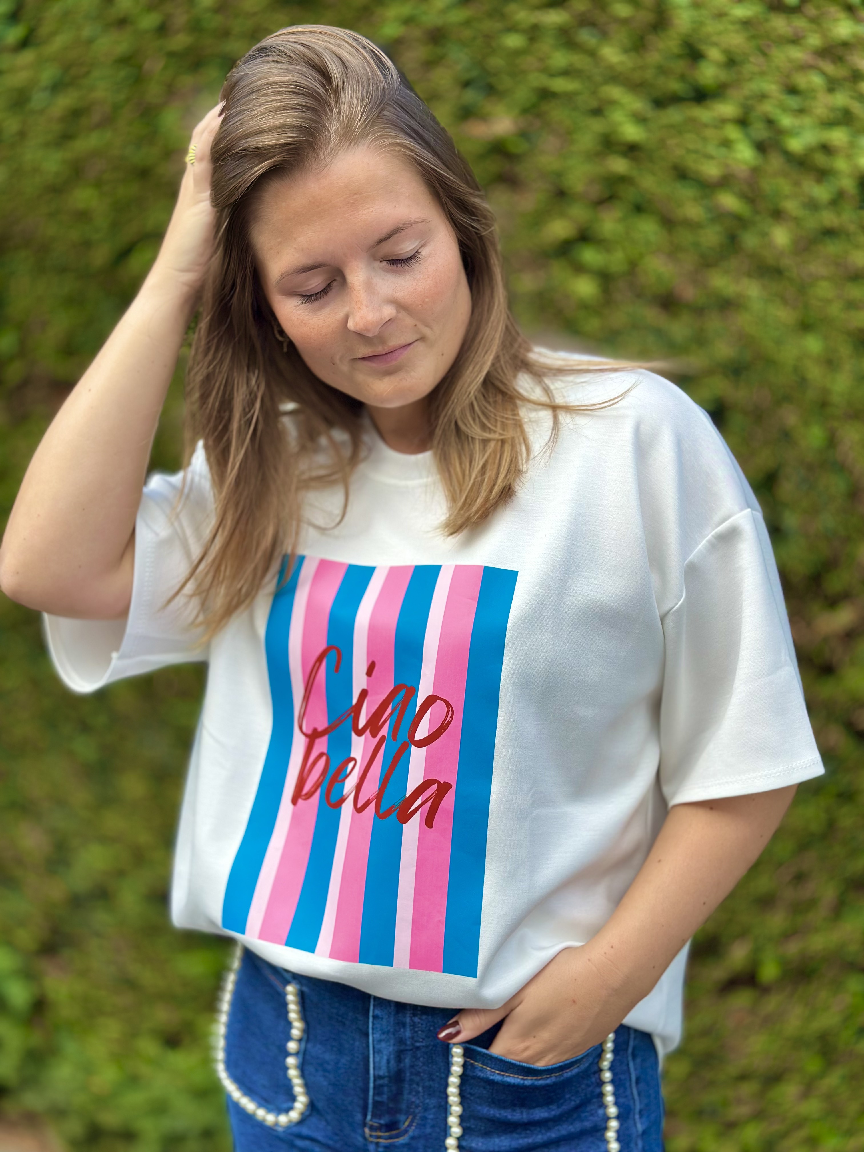 T-shirt 'Ciao Bella', JOYNA