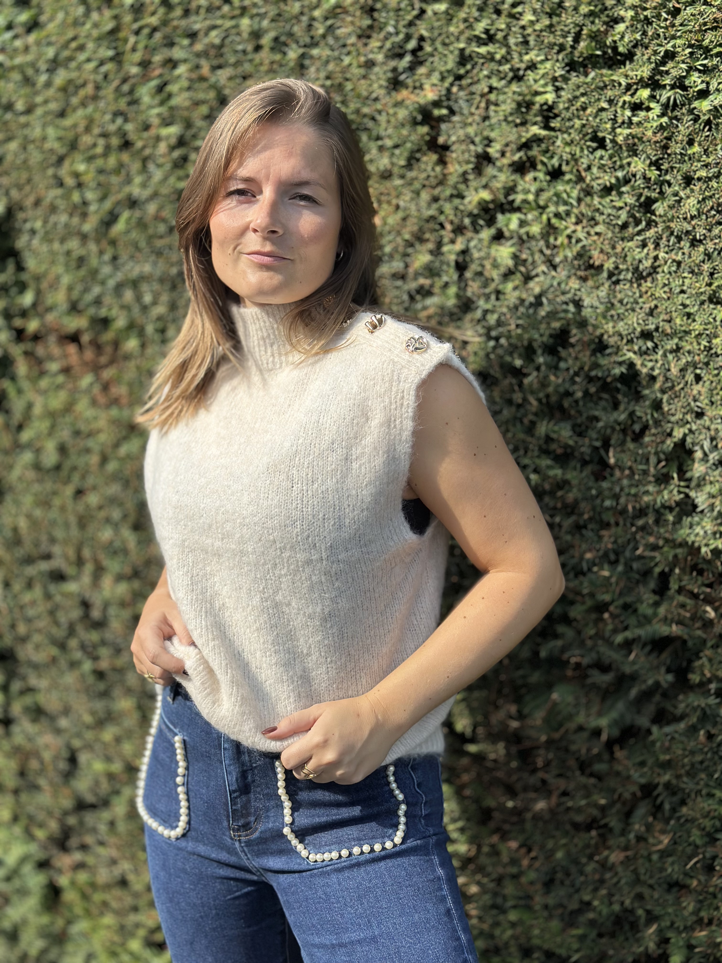Pull sans manches 