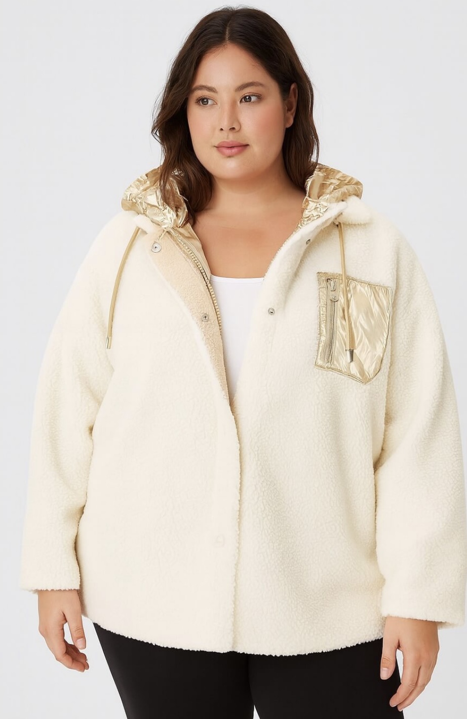 Veste en laine bouclée GT