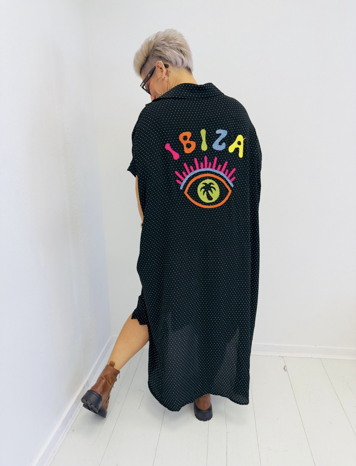 Robe Ibiza brodé GT