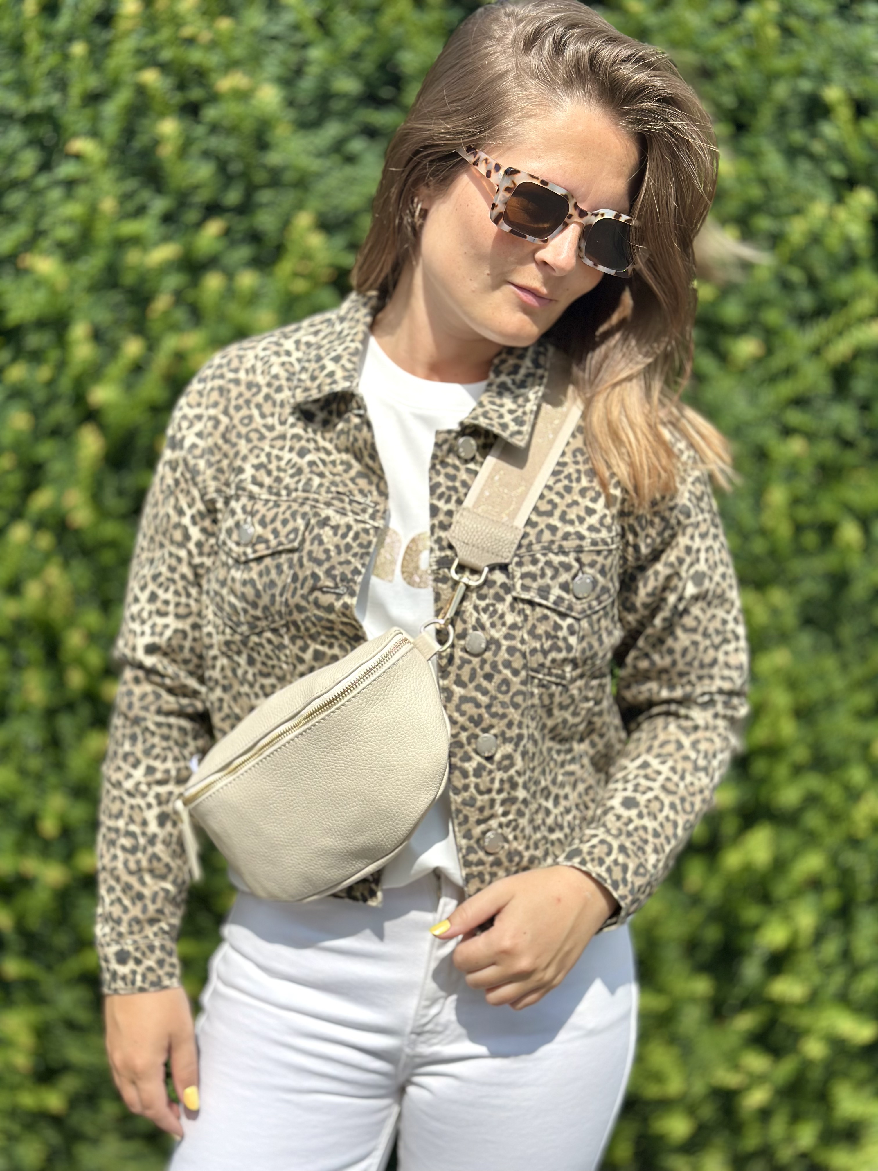 Veste léopard tendance