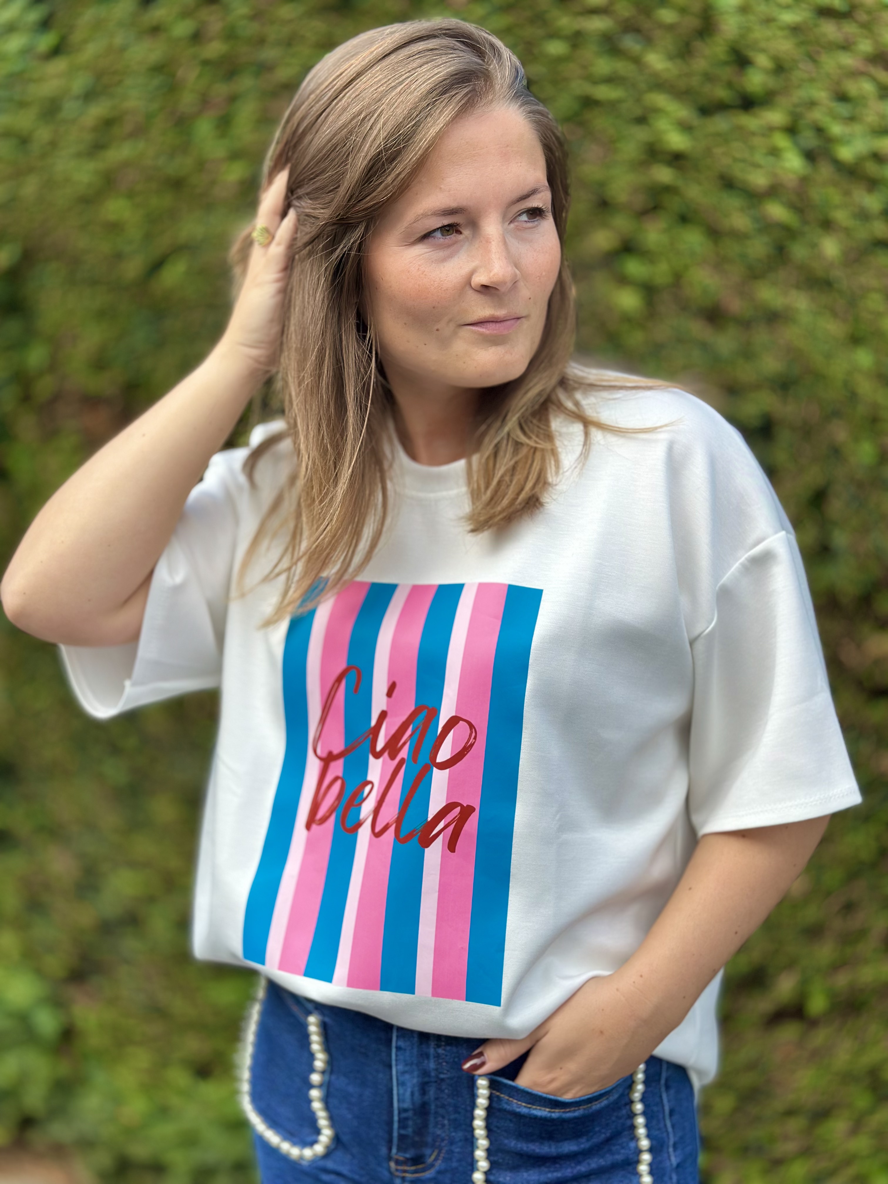 T-shirt 'Ciao Bella', JOYNA