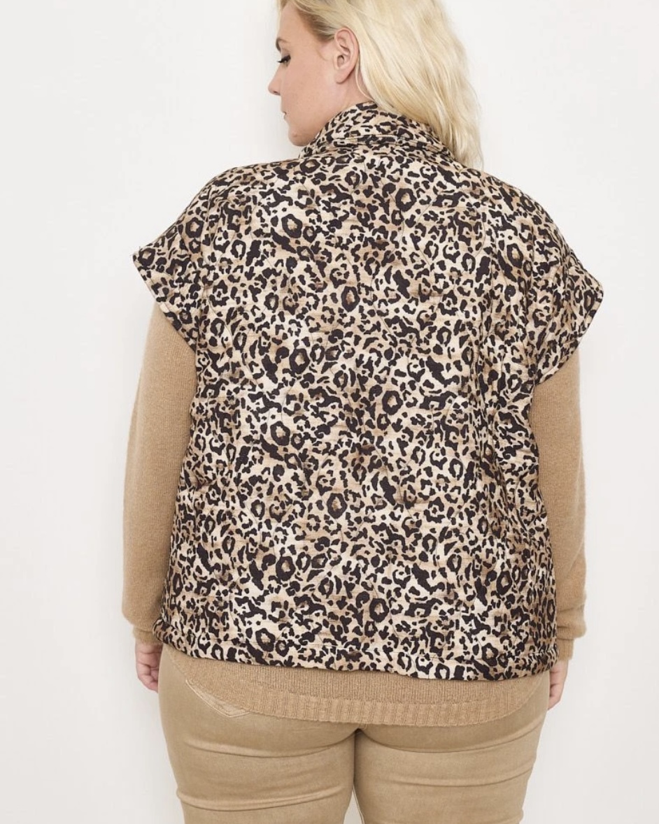 Veste imprimé léopard GT