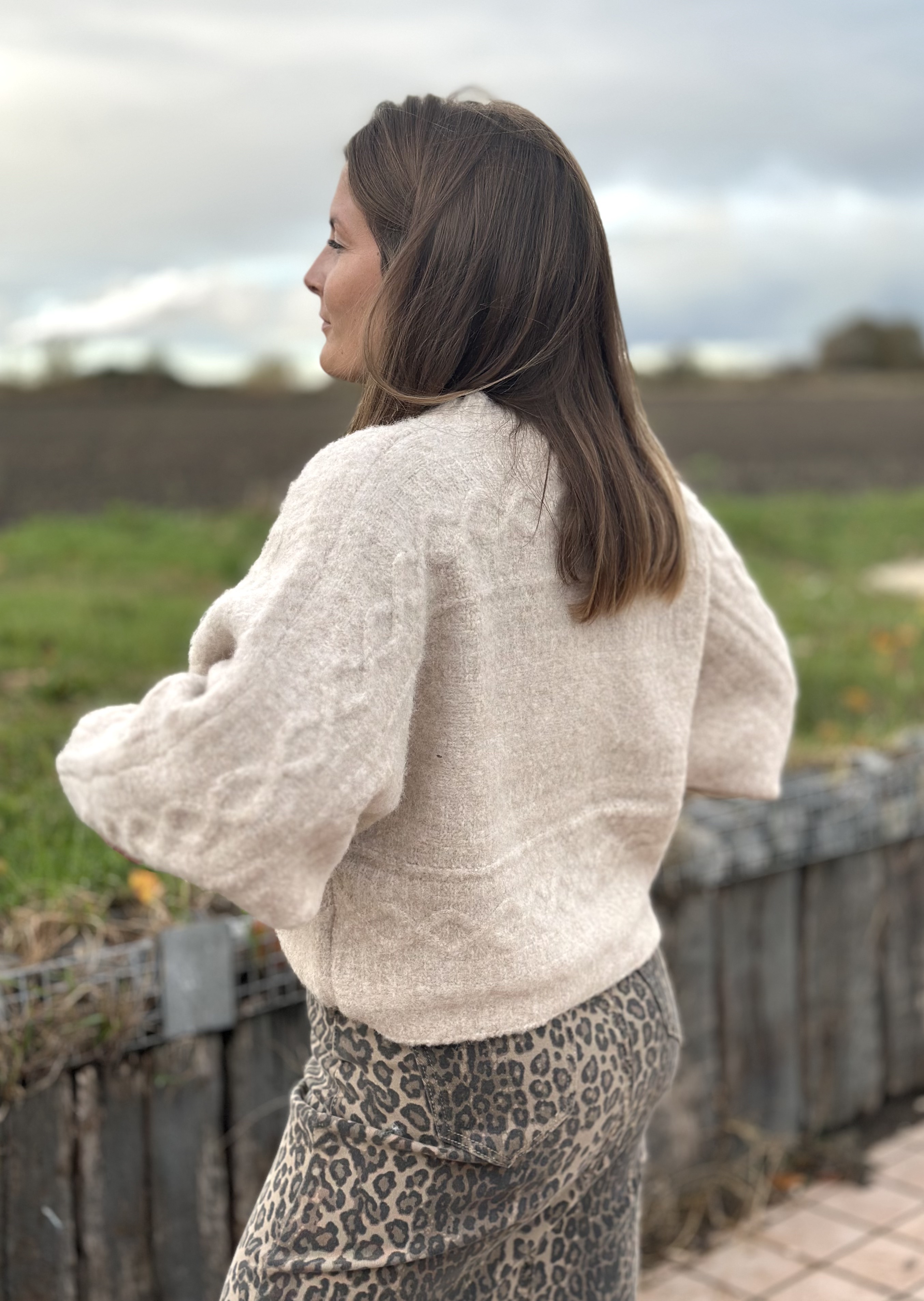 Pull en laine 'AMOUR'