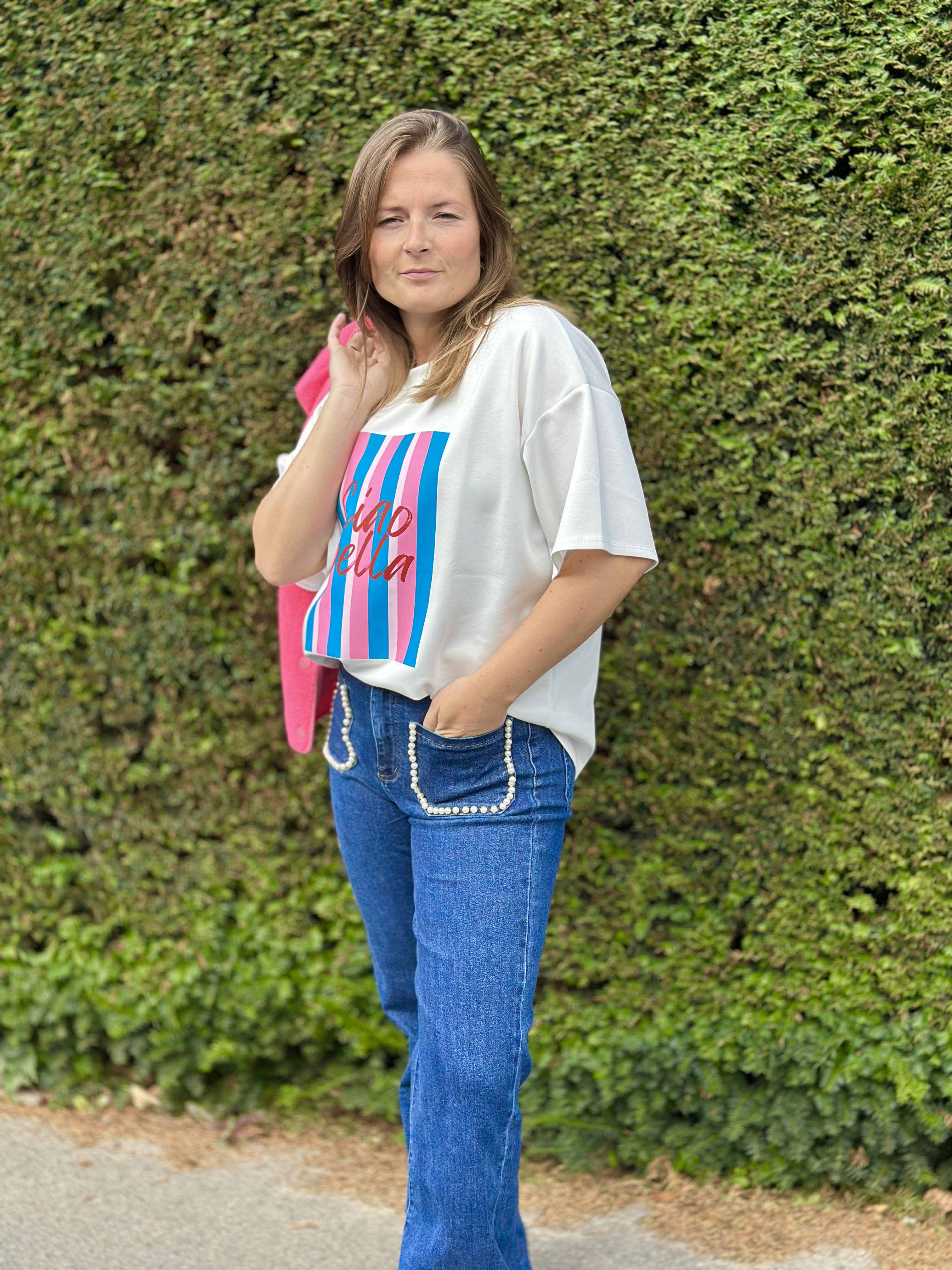 T-shirt 'Ciao Bella', JOYNA