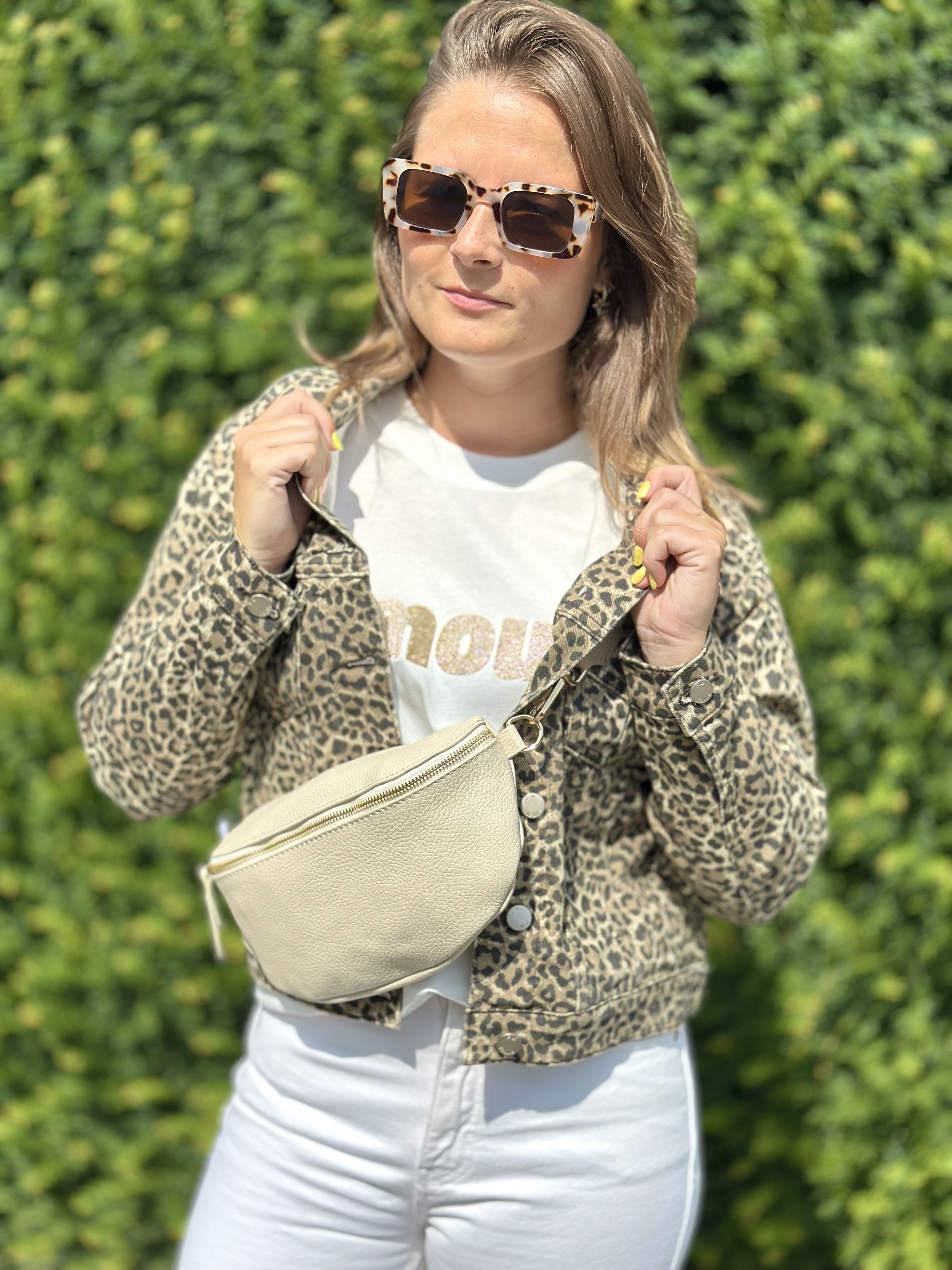 Veste léopard tendance