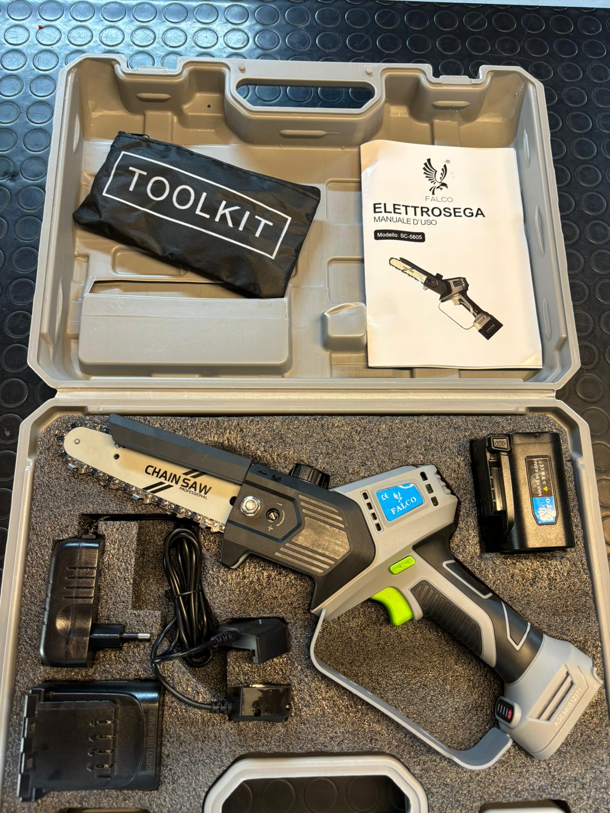 Elettrosega 500w 6 pollici barra carving
