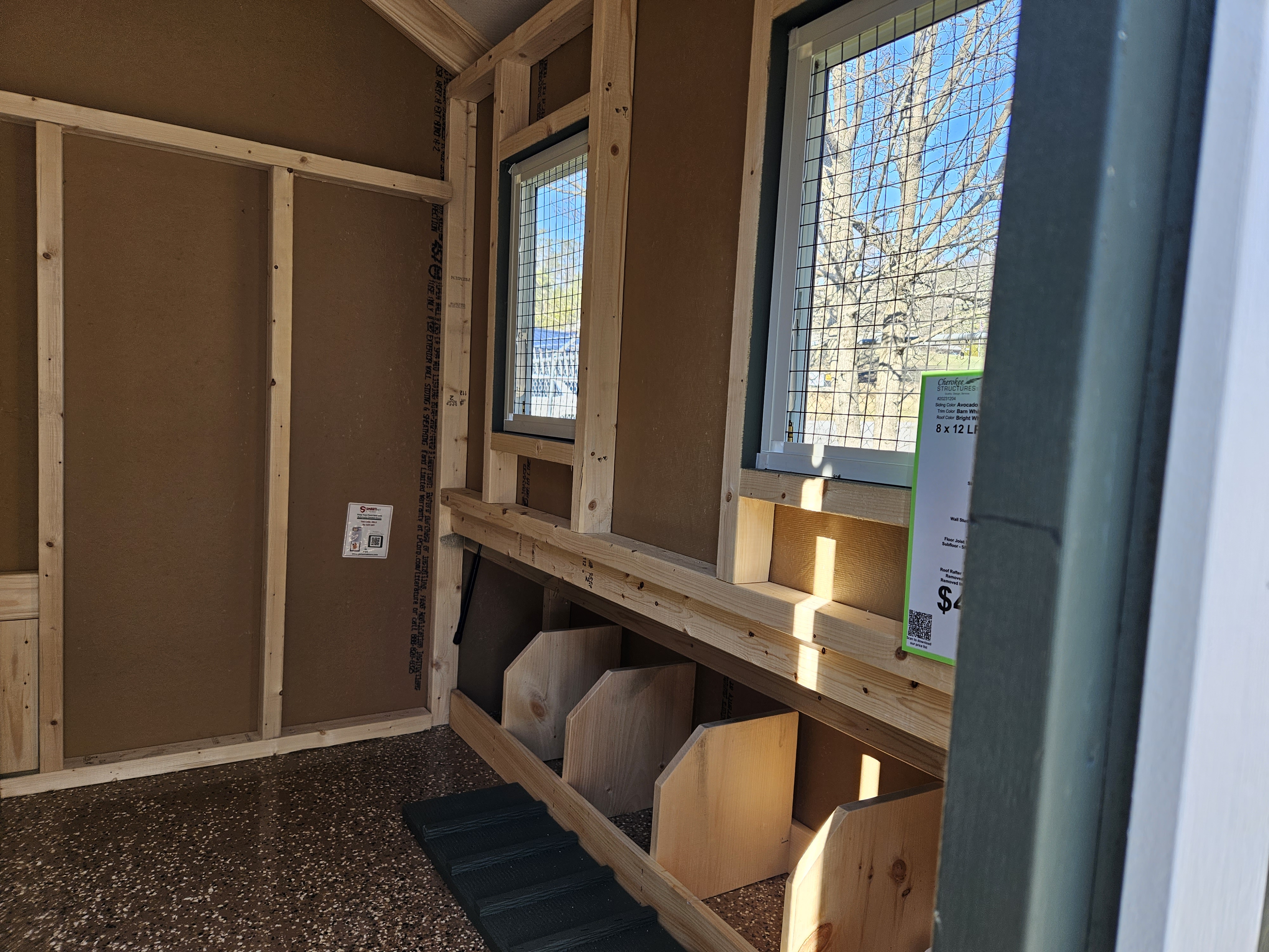  8 X 12 Quaker Chicken Coop