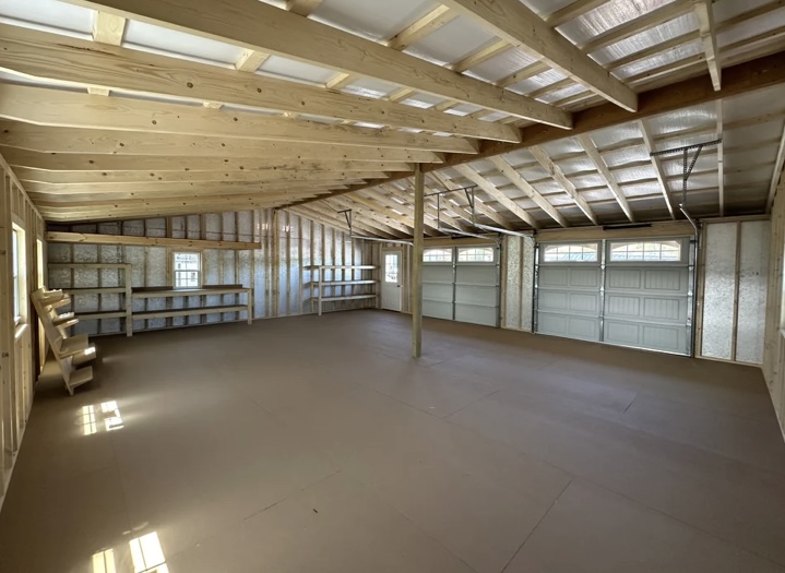 28 x 32 Double Wide Garage