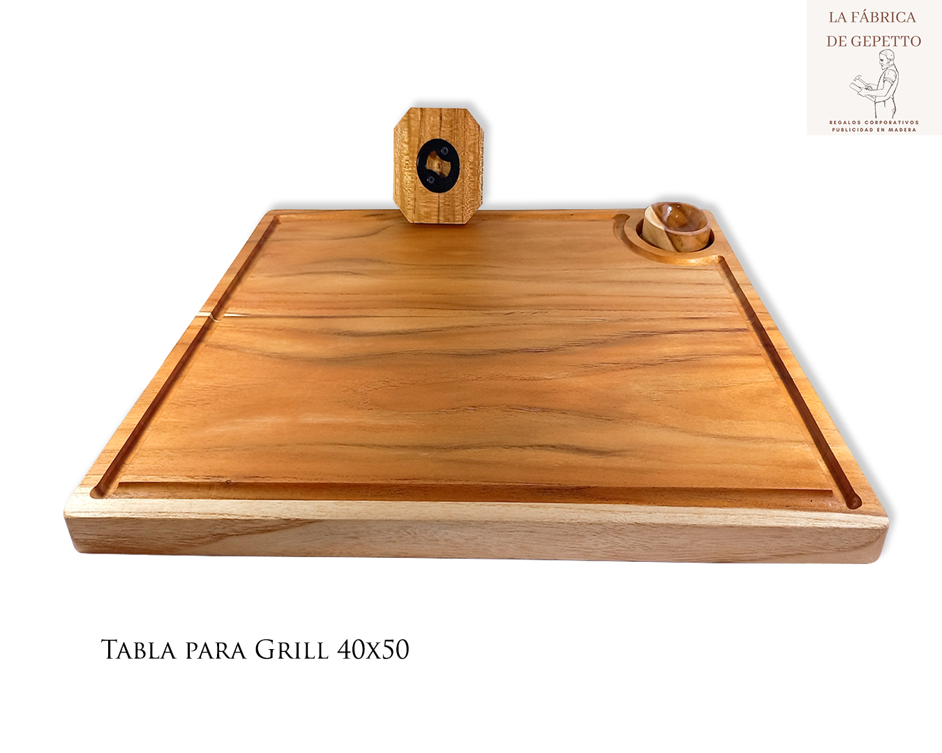 Tabla de Teca para Cocina Teca 50 x 40