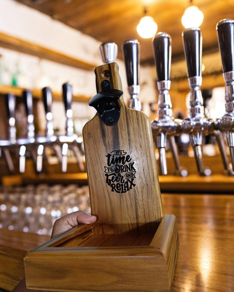 Destapador de Cervesas madera Teca