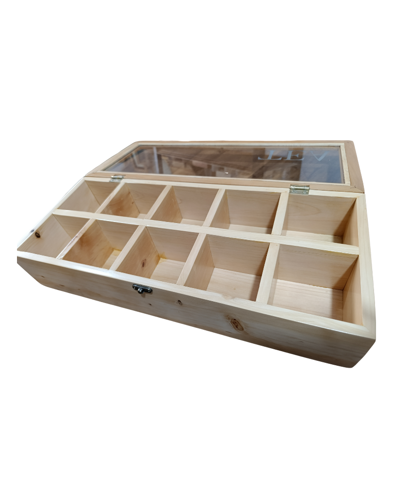 Caja para Te 10 espacios