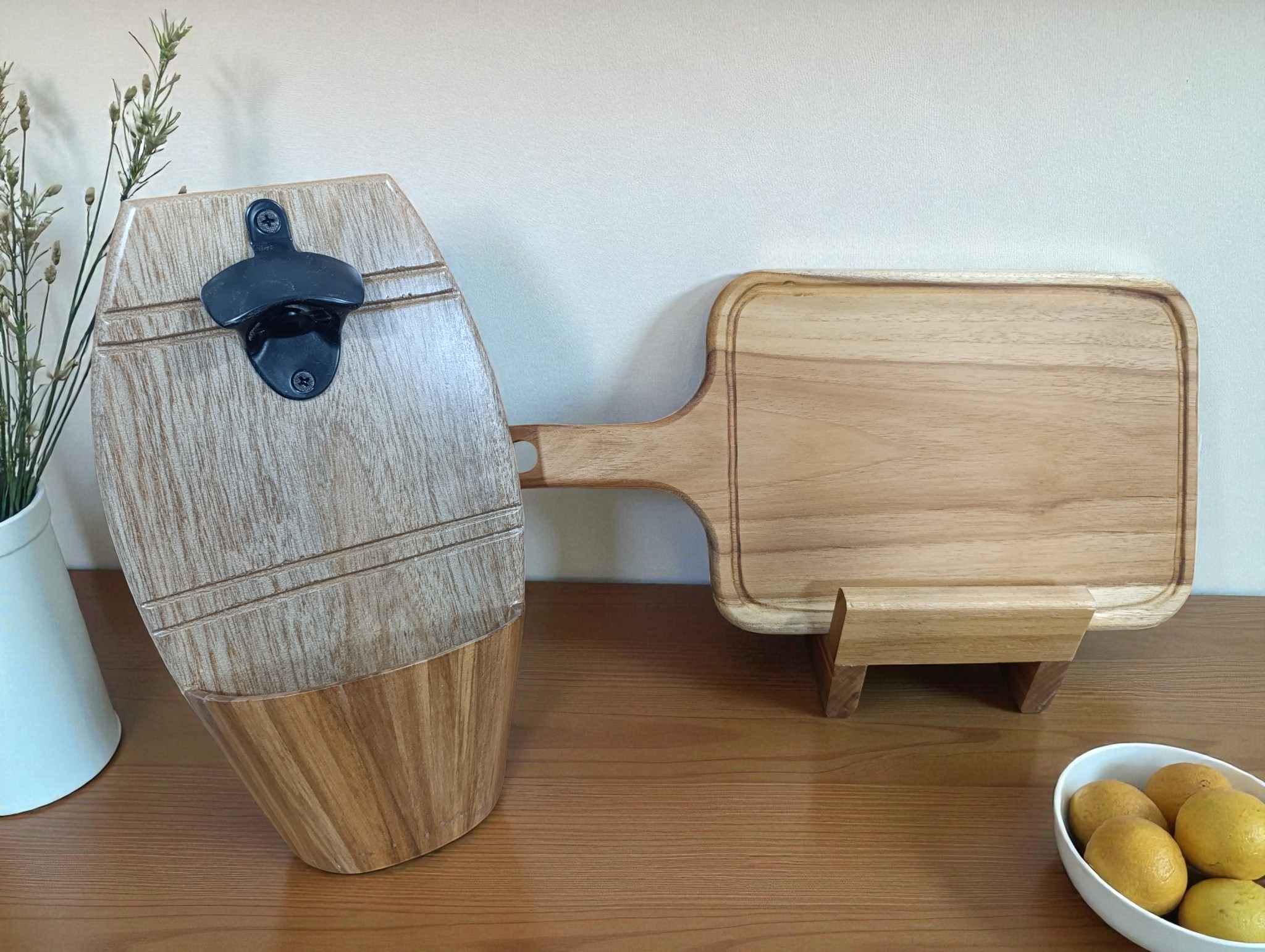 Set para asados con destapador con destapador de barril