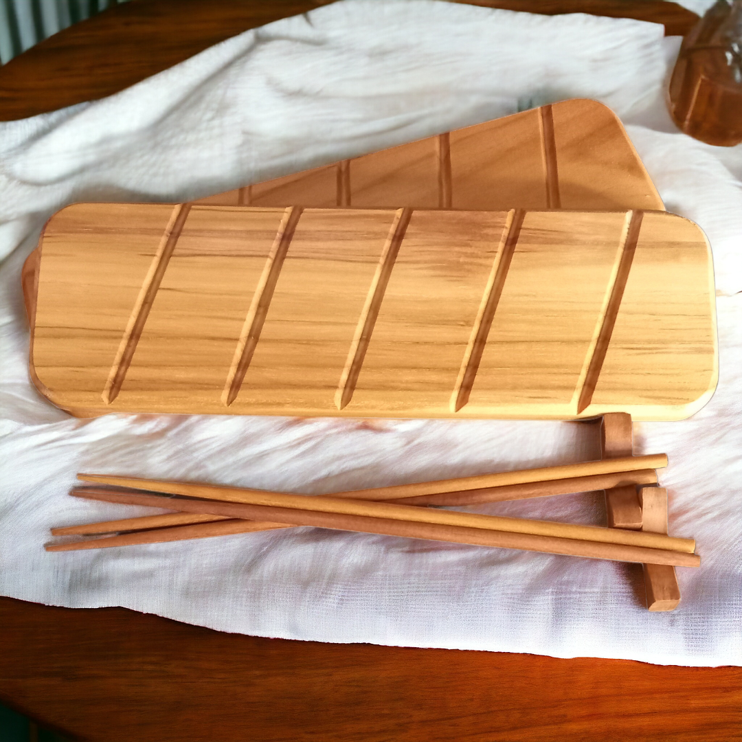 Tablas Sushi en Teca