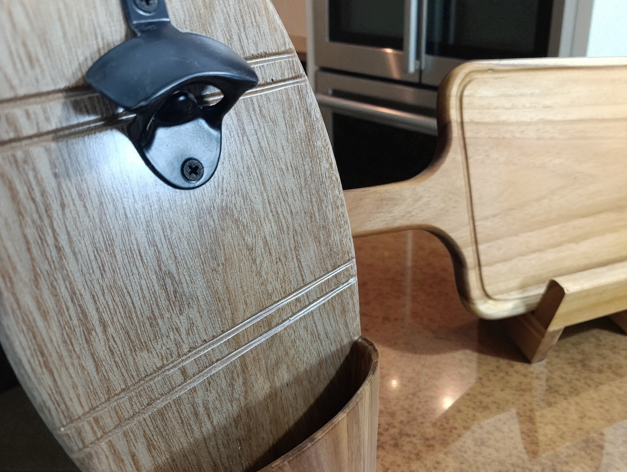 Set para asados con destapador con destapador de barril