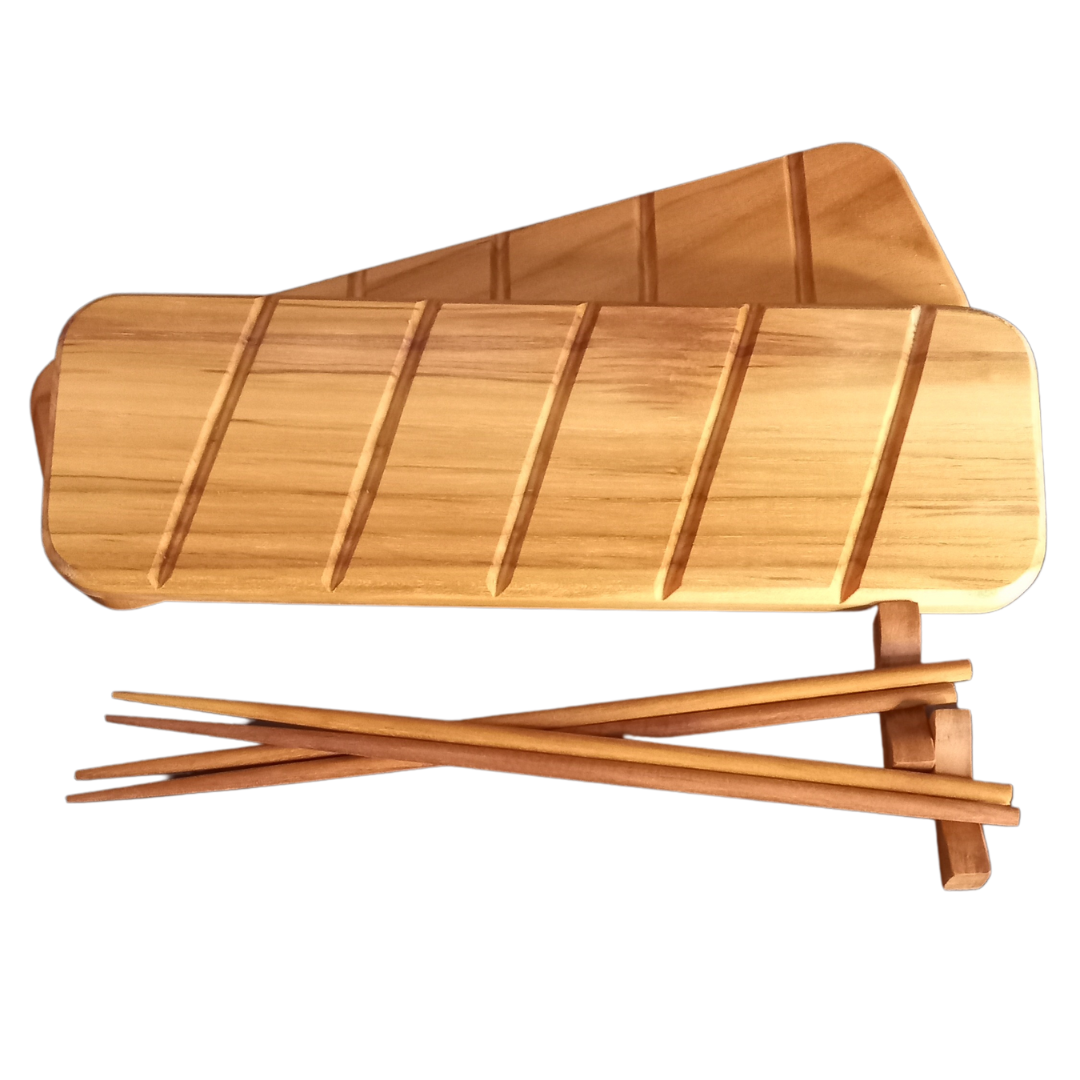 Tablas Sushi en Teca