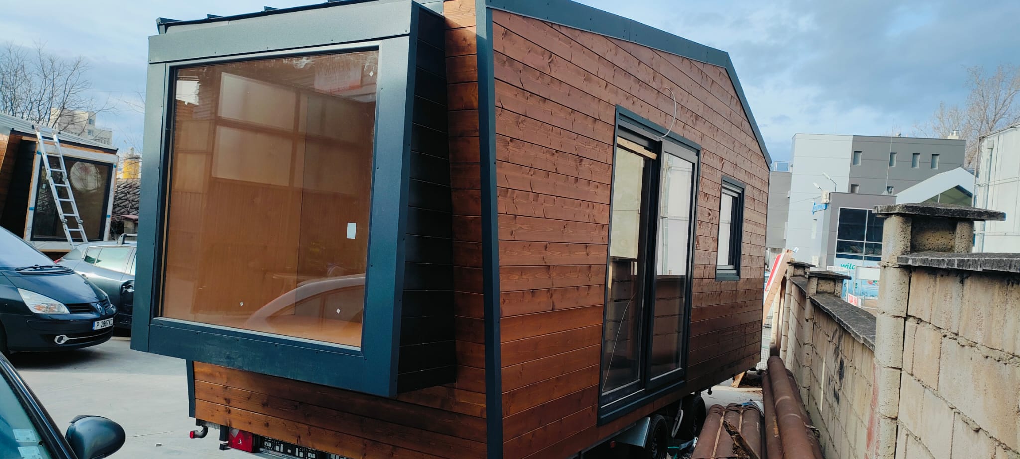 Tiny house on wheels 24 m2