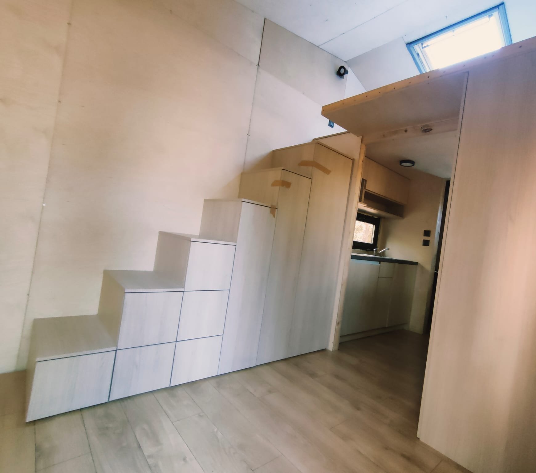 Tiny house on wheels 24 m2