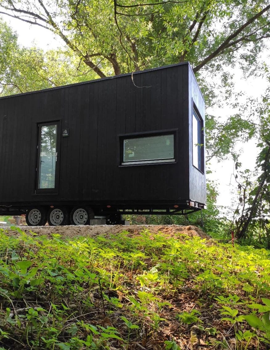 Tiny house on wheels 21 m2