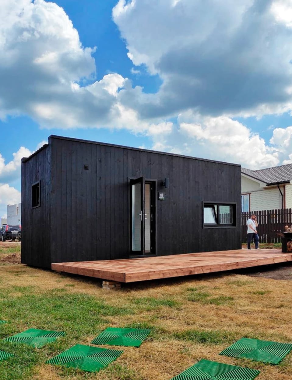 Tiny house on wheels 21 m2