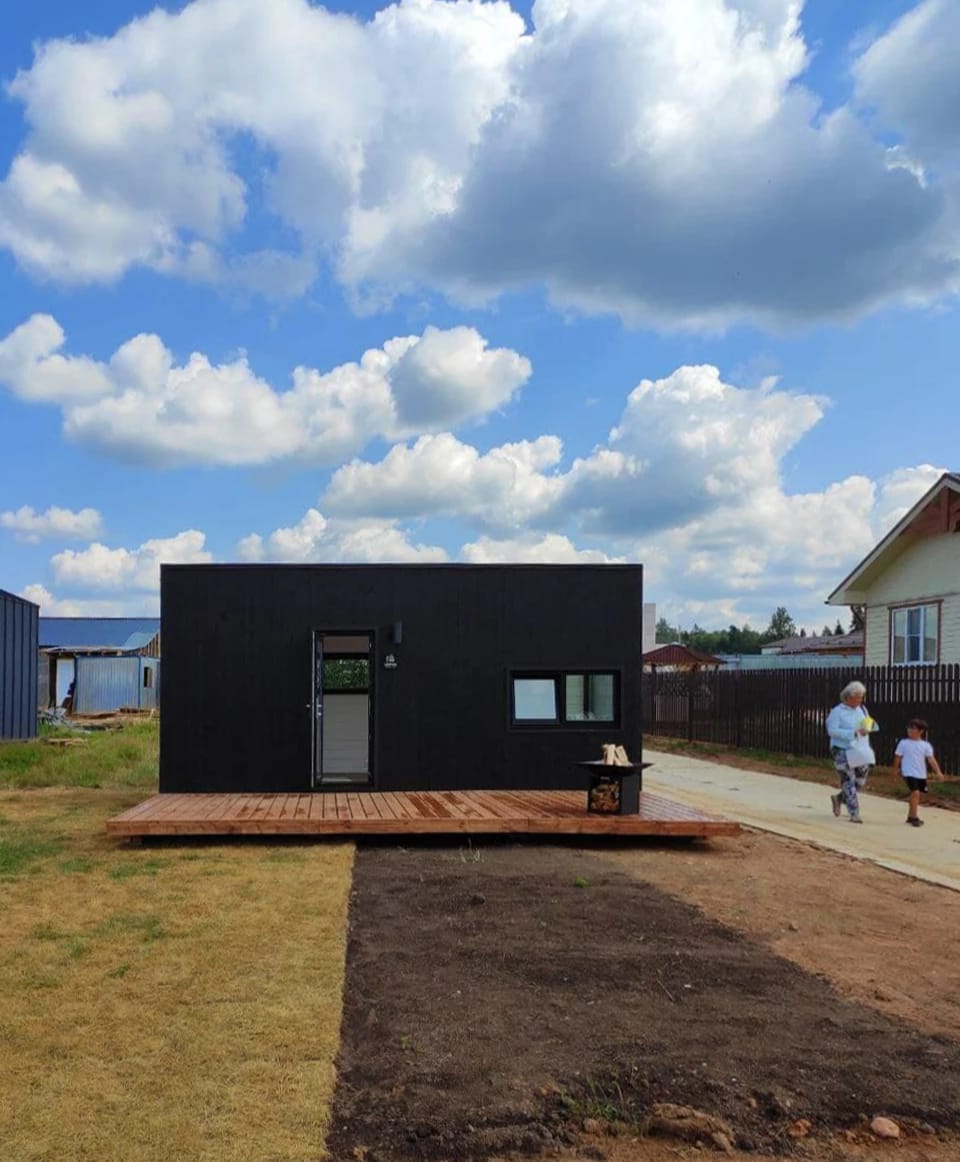 Tiny house on wheels 21 m2