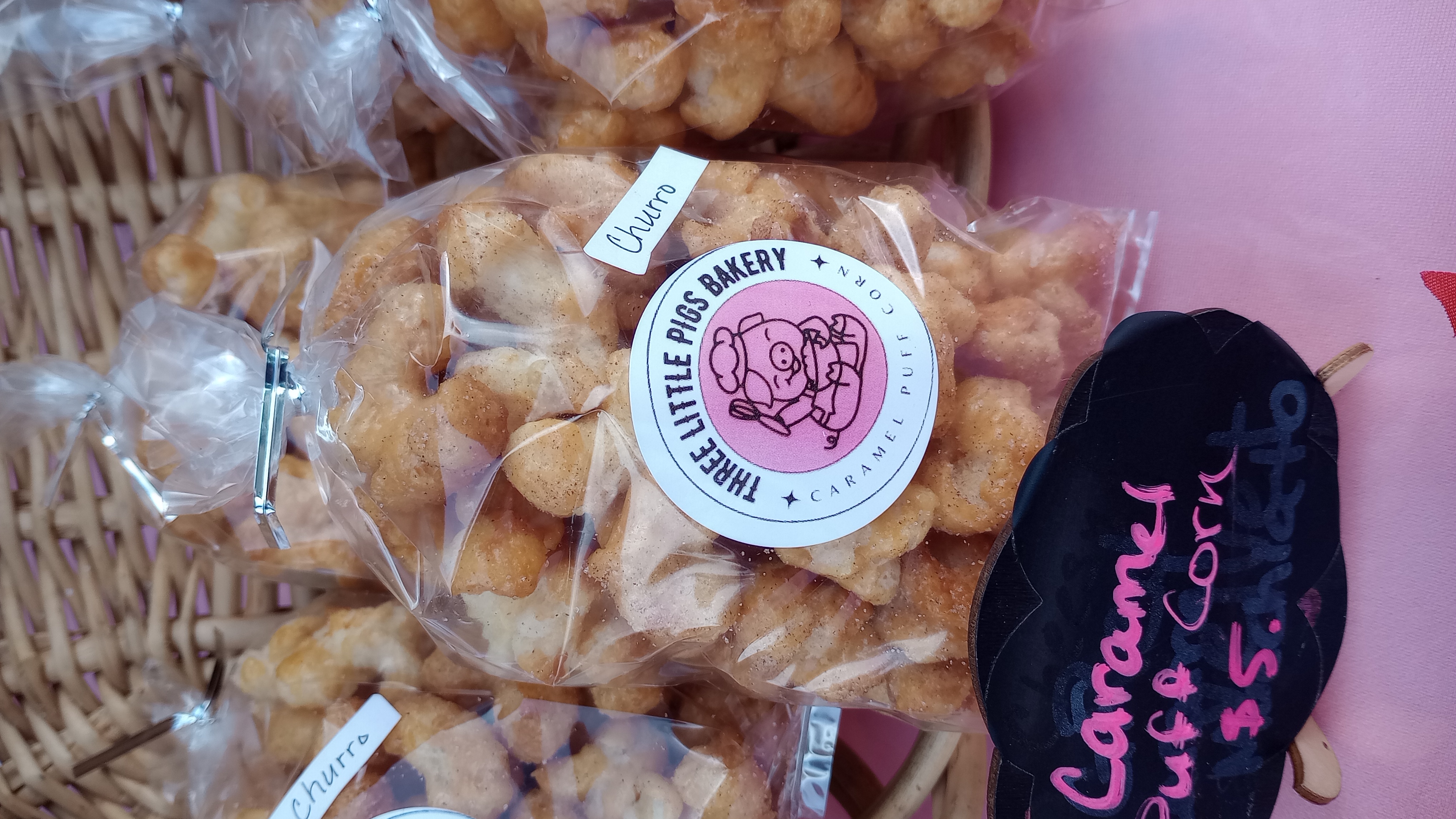 Caramel Puff Corn (Original flavor)