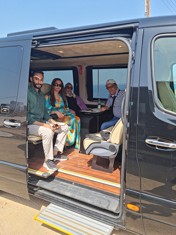 Private 4 hours Mykonos Island tour by Luxury Minibus 9-11 passengers