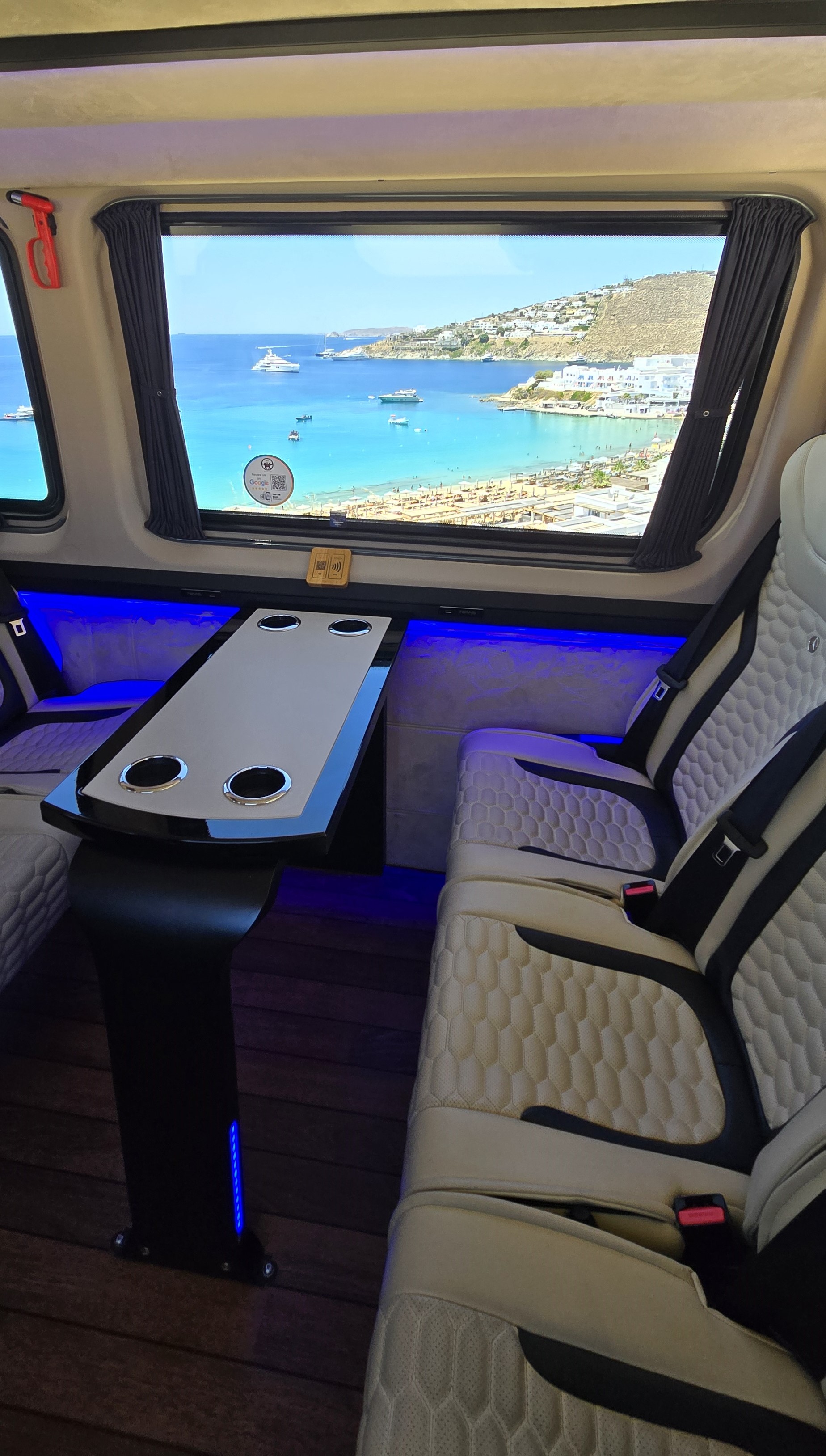 Private 4 hours Mykonos Island tour by Luxury Minibus 9-11 passengers