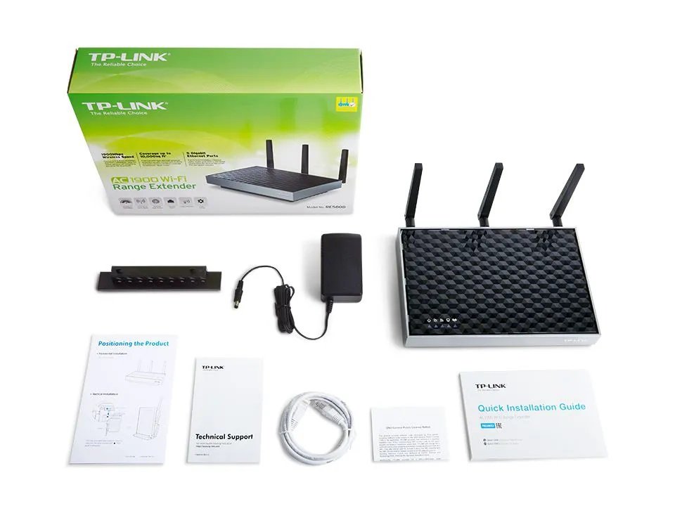 Repetidor Wifi Tp-Link TL-RE580D AC1900