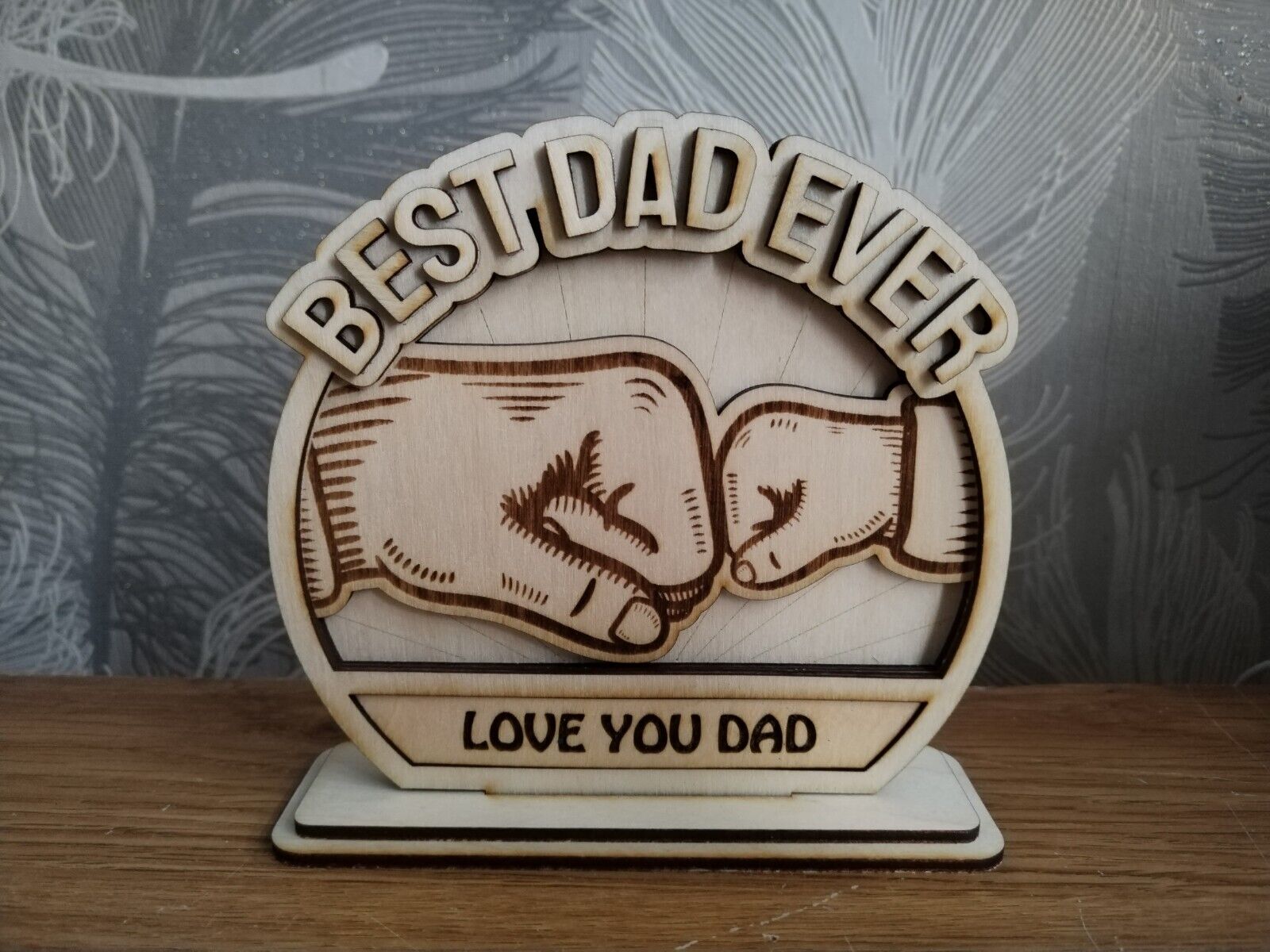Best Dad Ever Free stand
