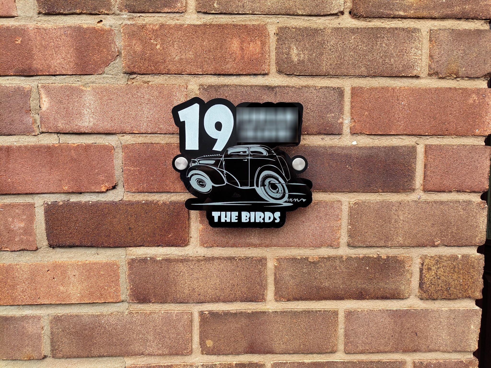 Personalised House Signs and Numbers