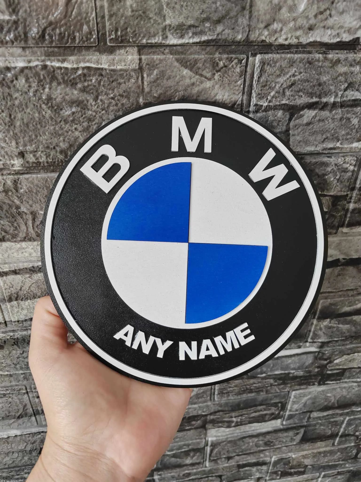 Any Name BMW Badge