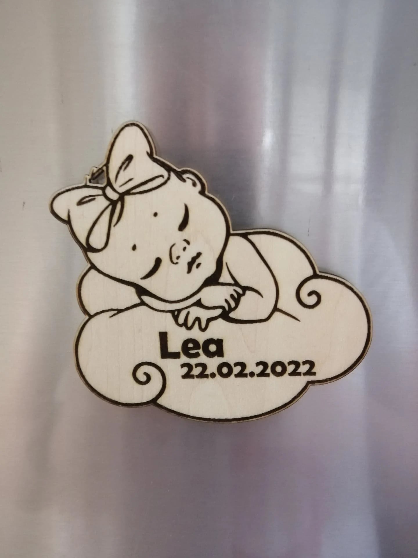 Baby Girl fridge magnet