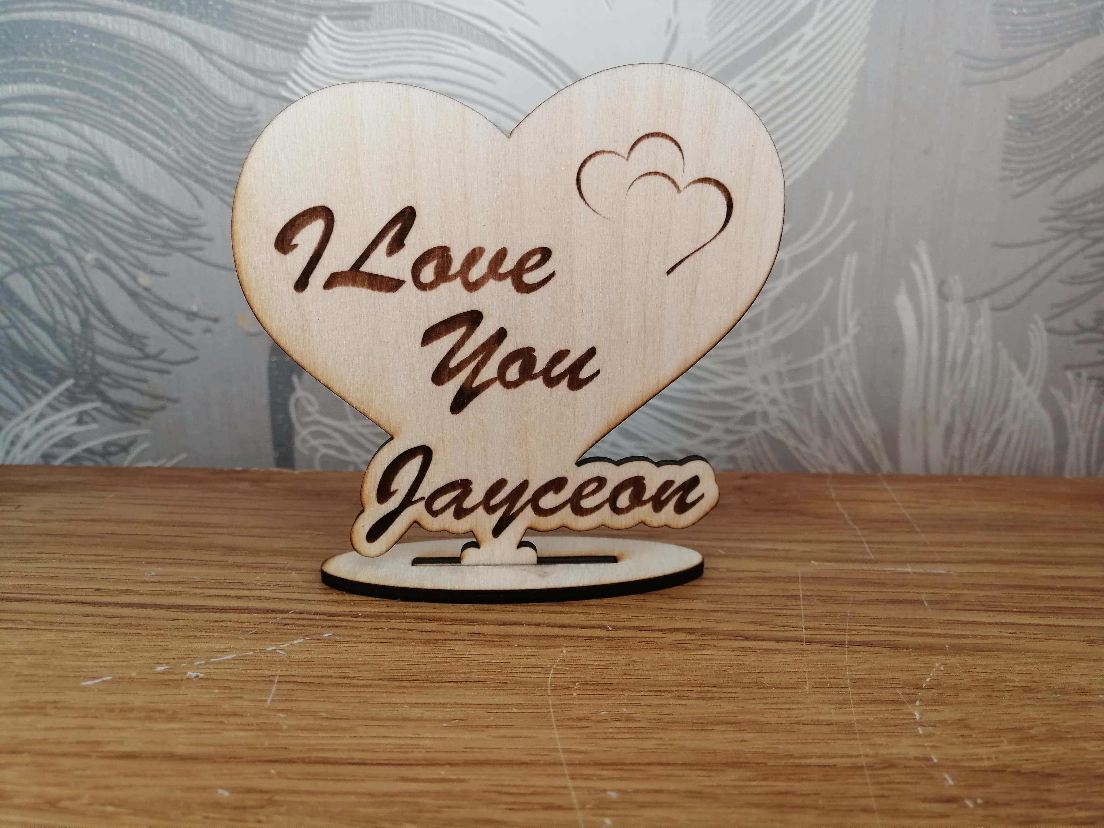 Wooden Heart Decoration