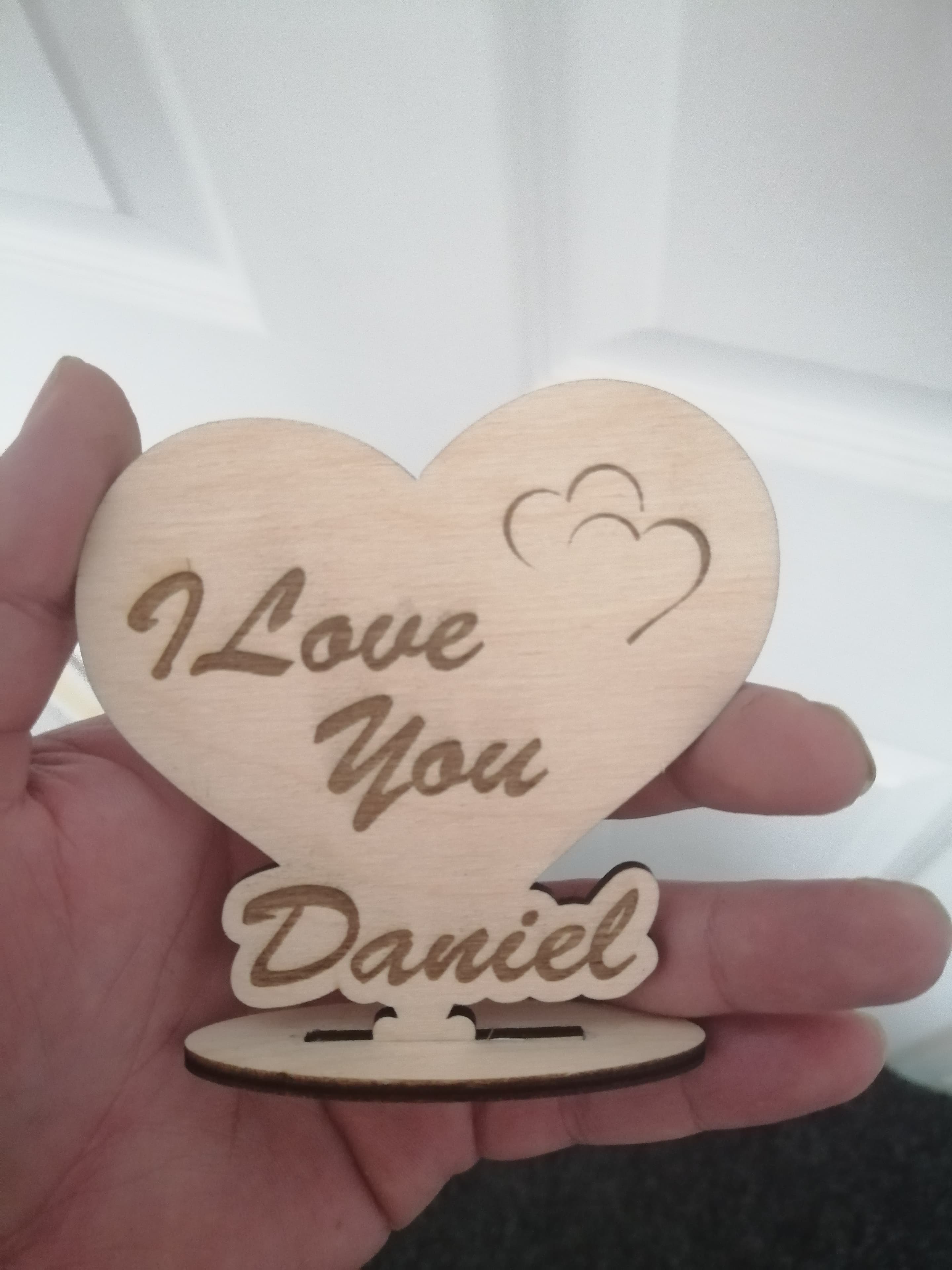 Wooden Heart Decoration