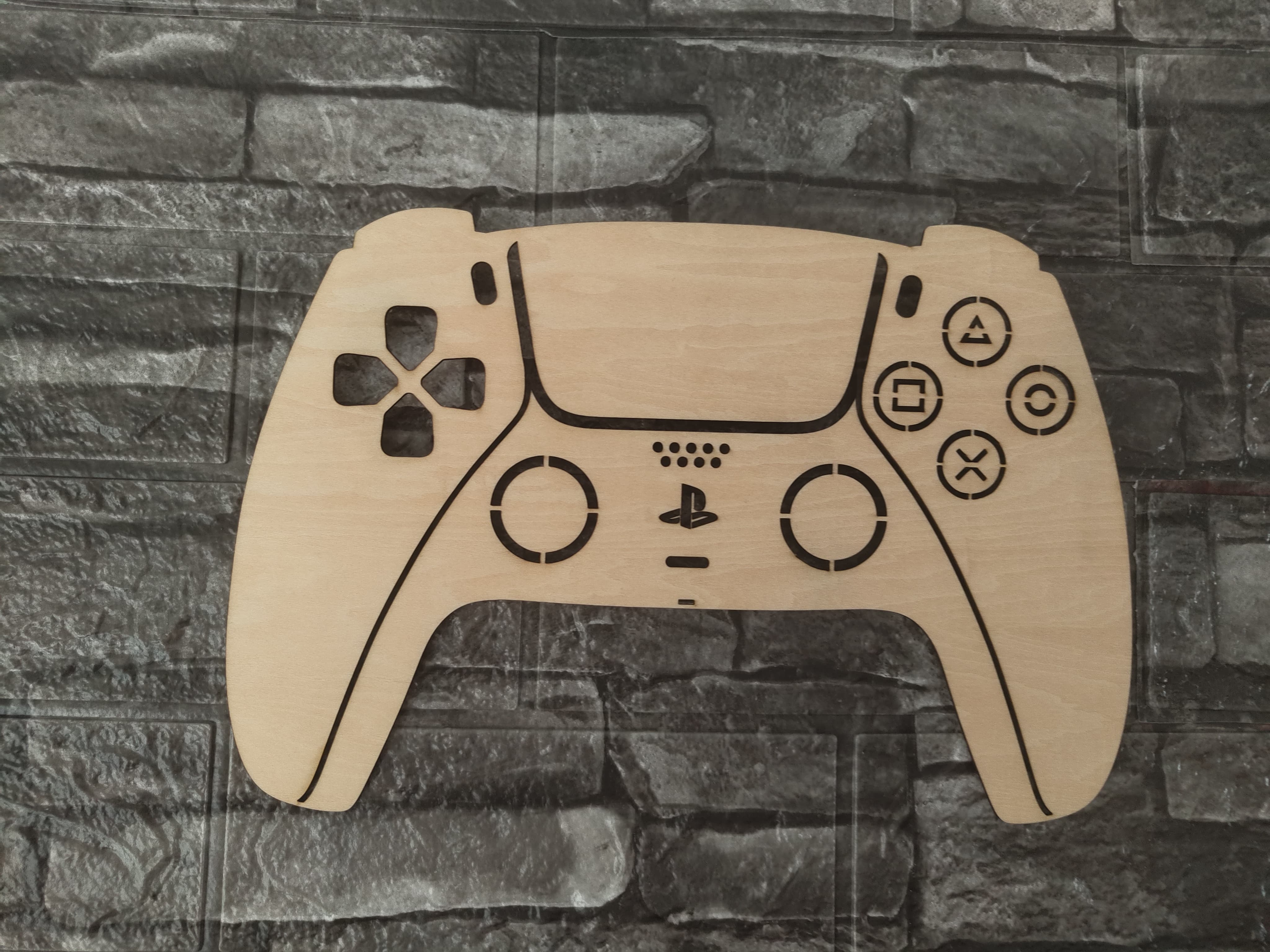 Playstation Wooden Wall Controller