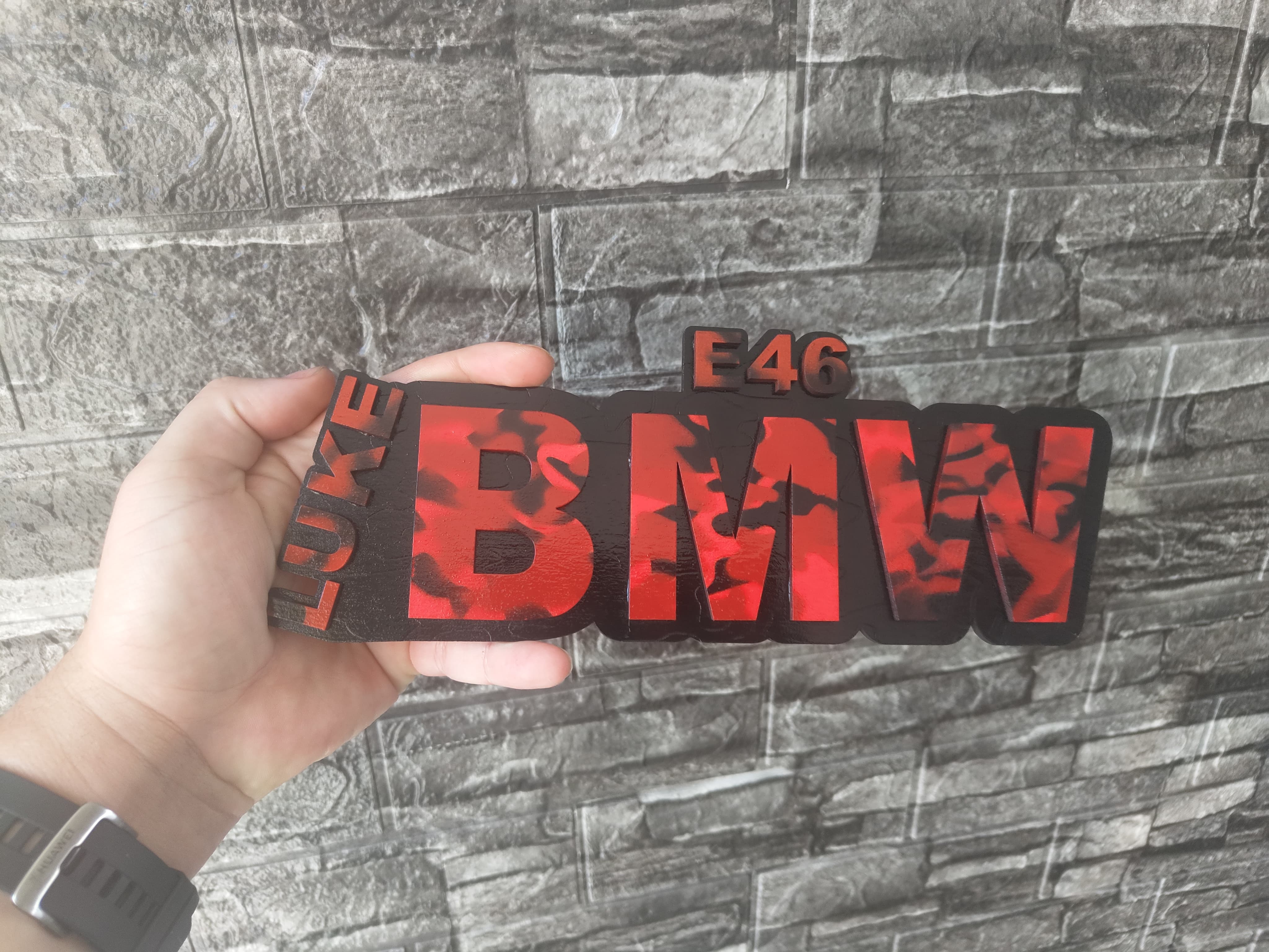 Custom BMW E46 Badge