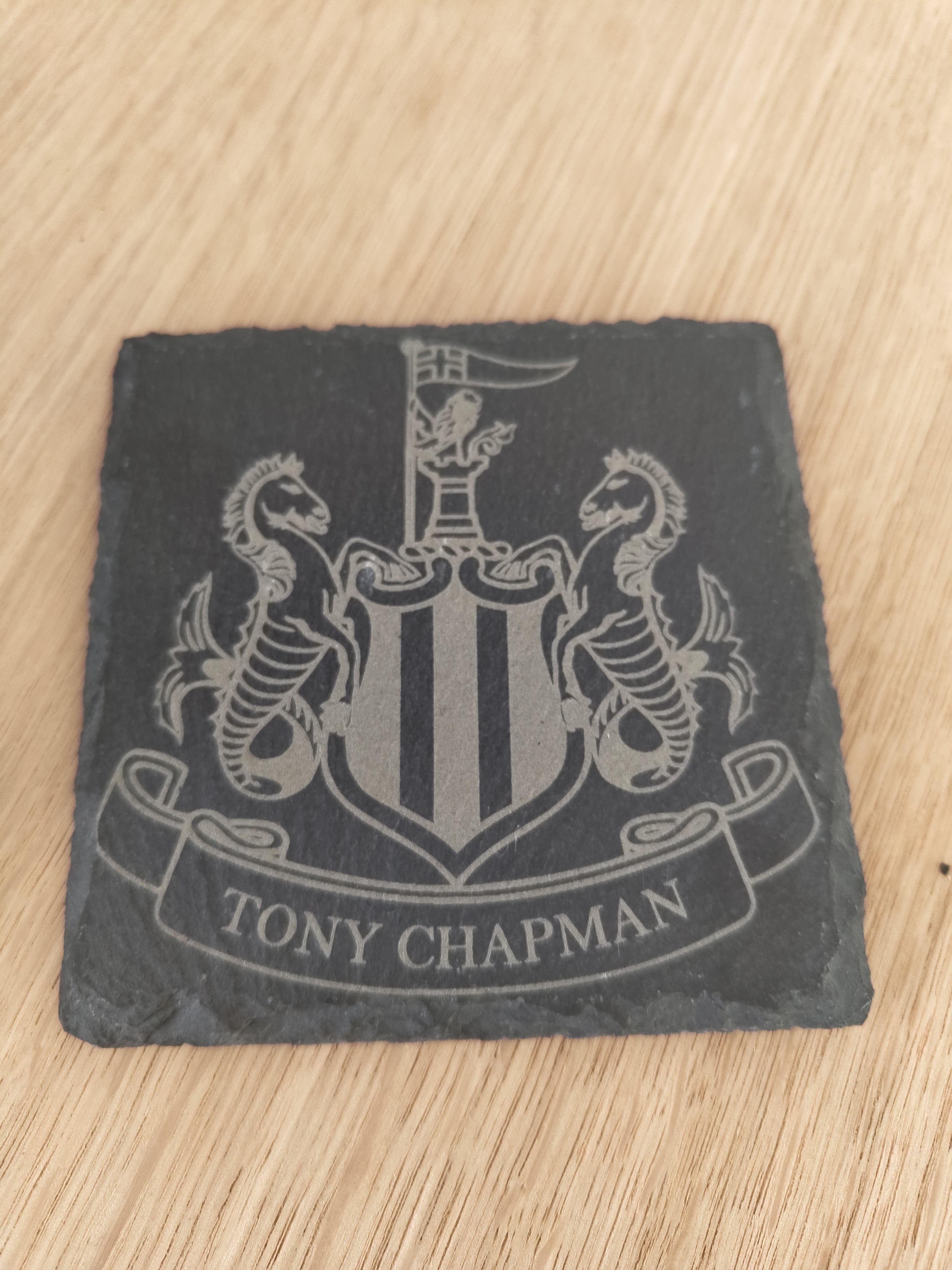 Personalised Engraved Slate Coaster