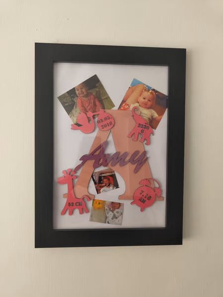 Personalized Baby Photo Frame