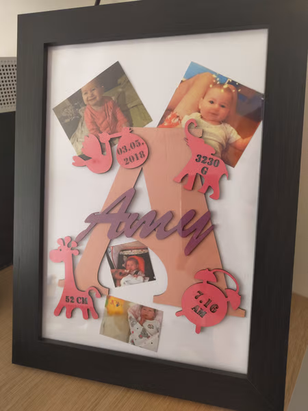 Personalized Baby Photo Frame