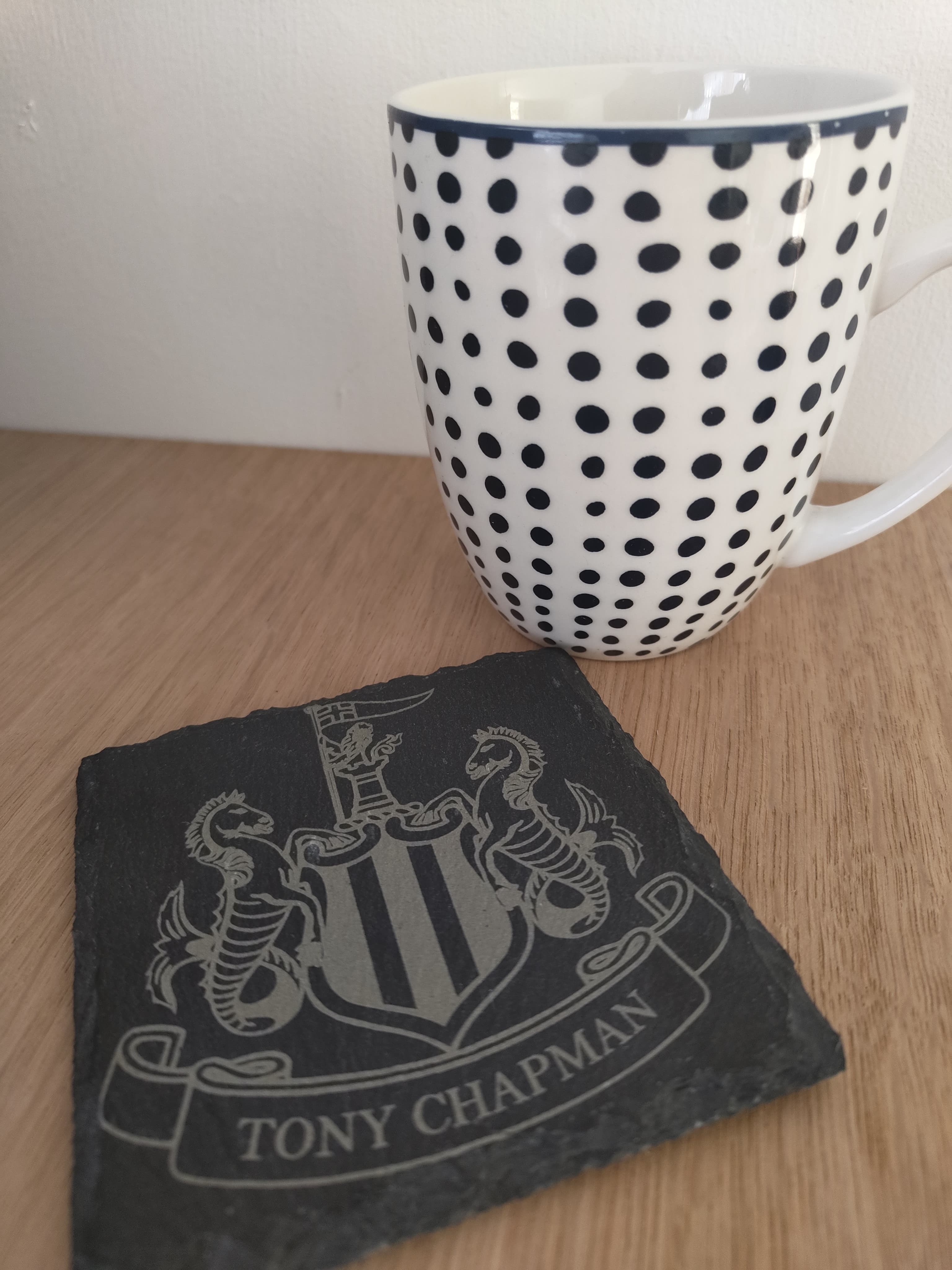 Personalised Engraved Slate Coaster