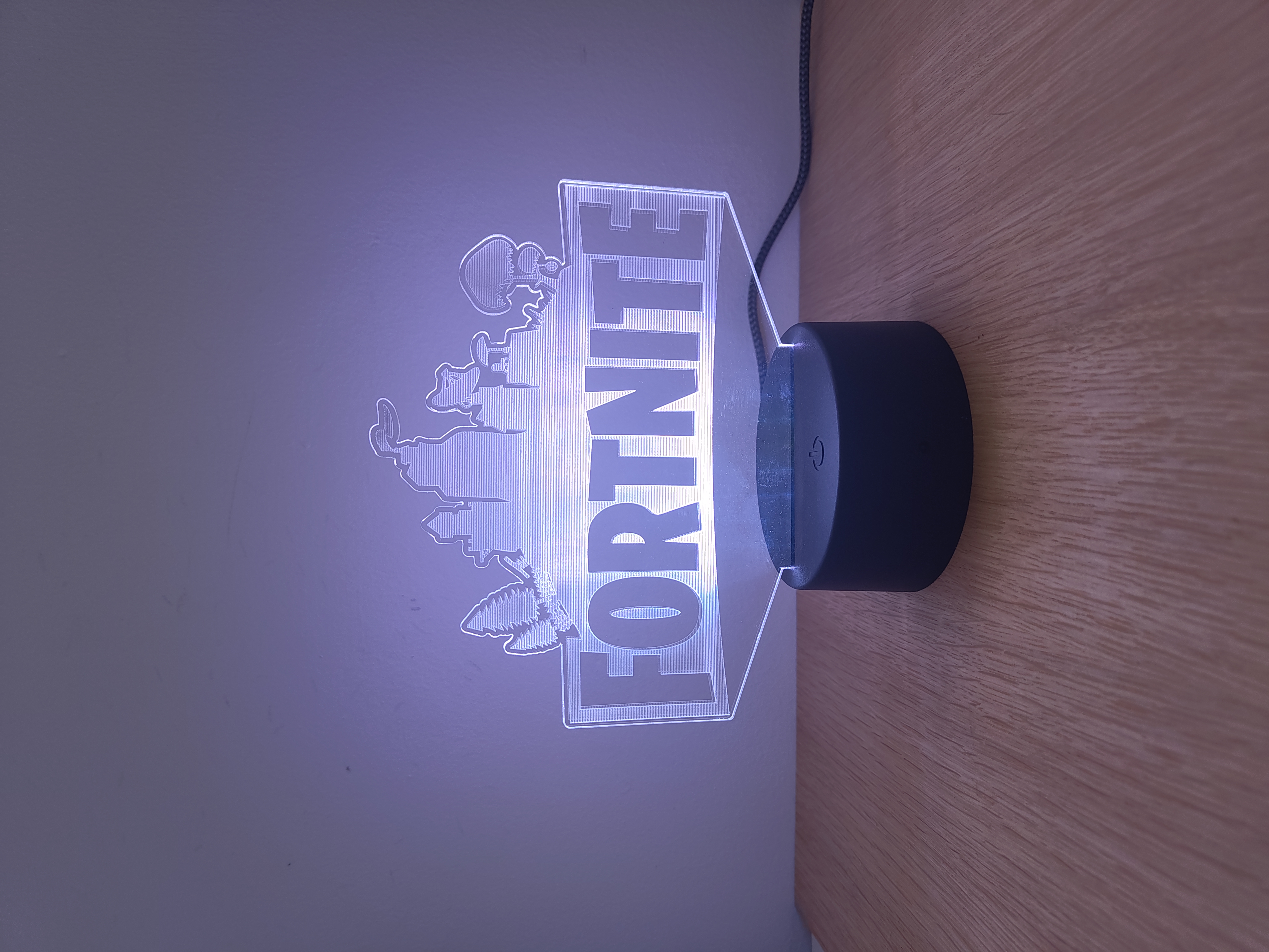 3D LED night lamp - FORTNITE