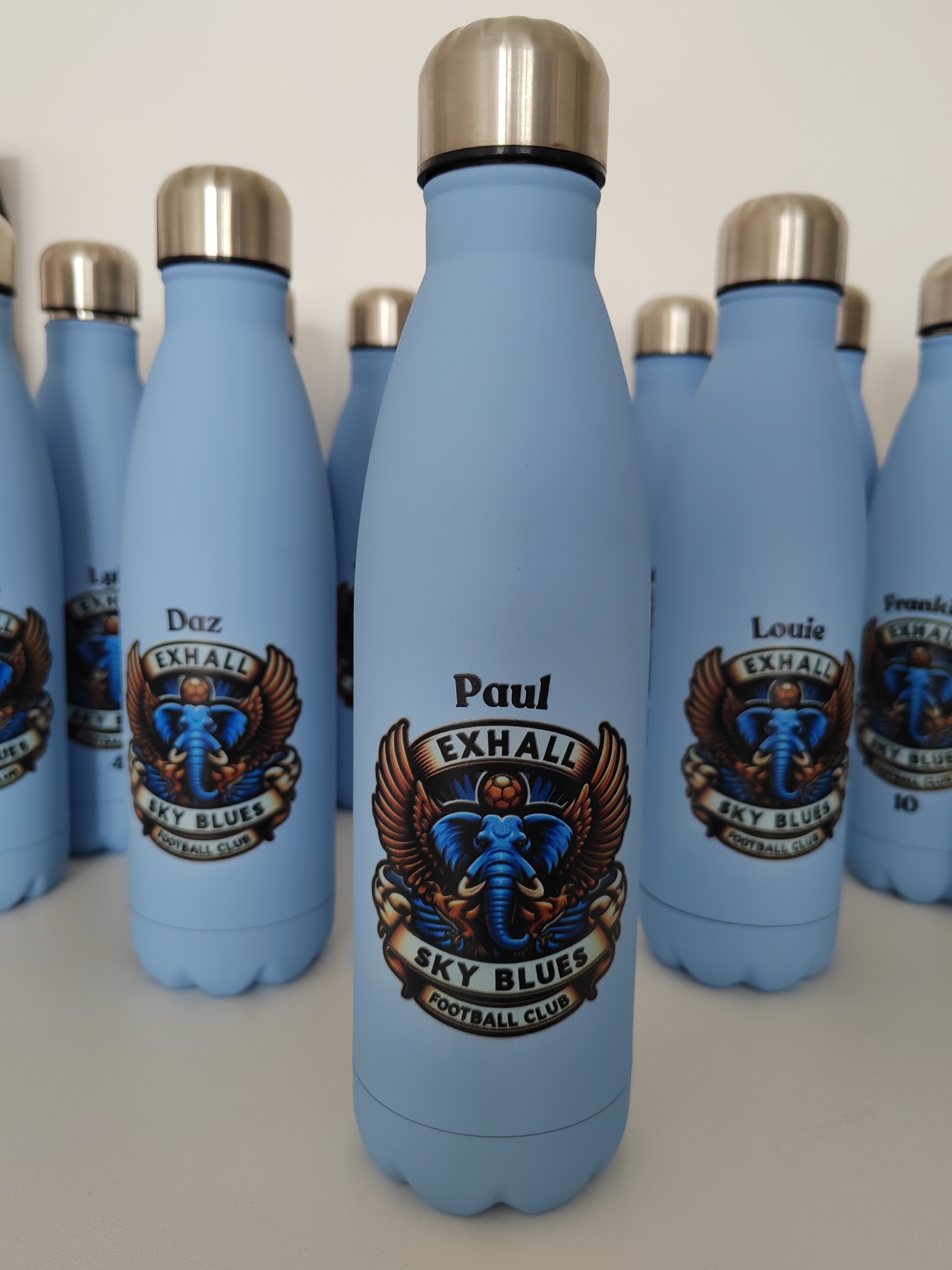 Stainless Steel Insulated Water Bottle - Any UV printed LOGO