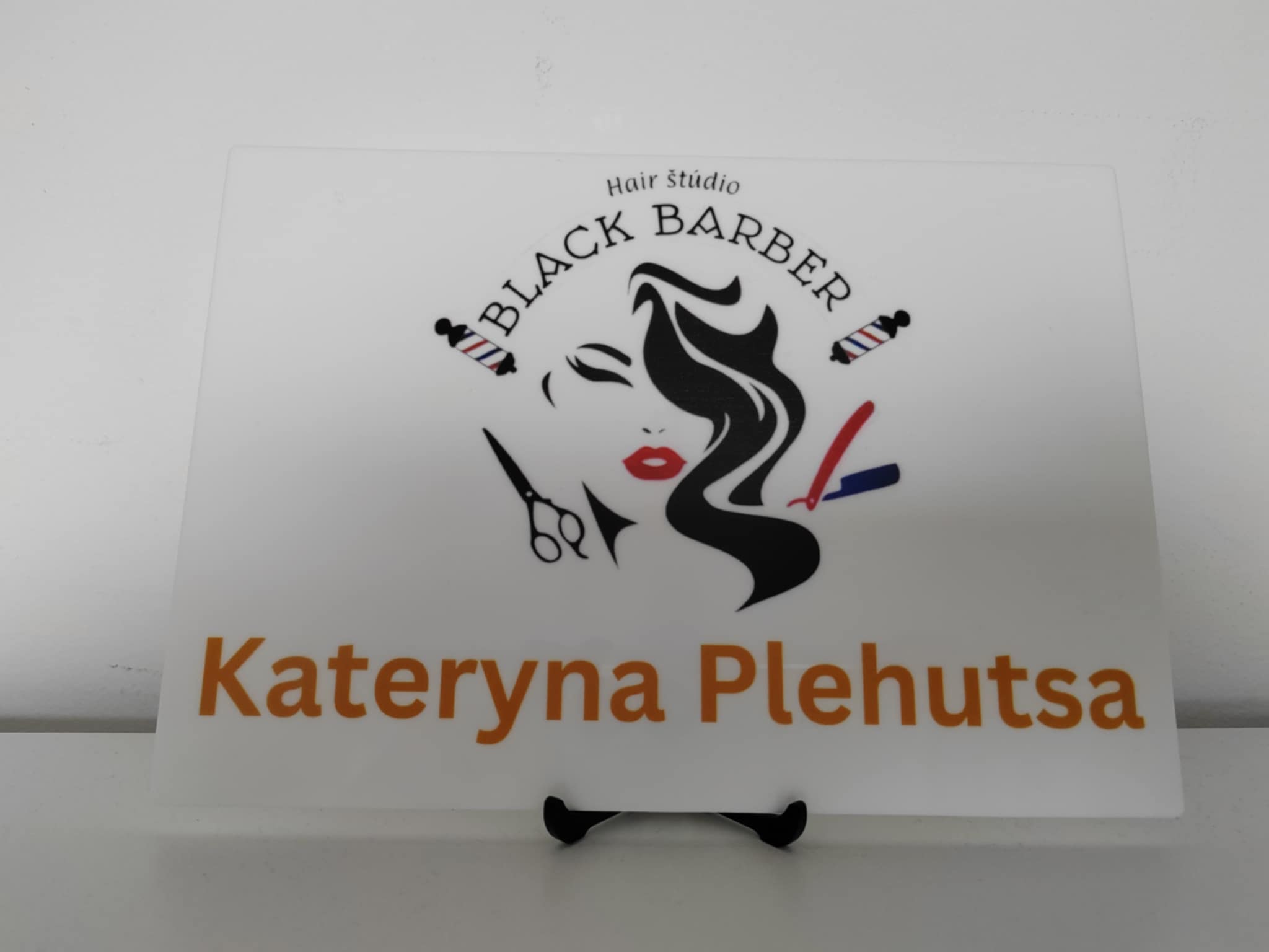 A5 Acrylic Business Sign - Door Plaque, Kids room, Any design or picture
