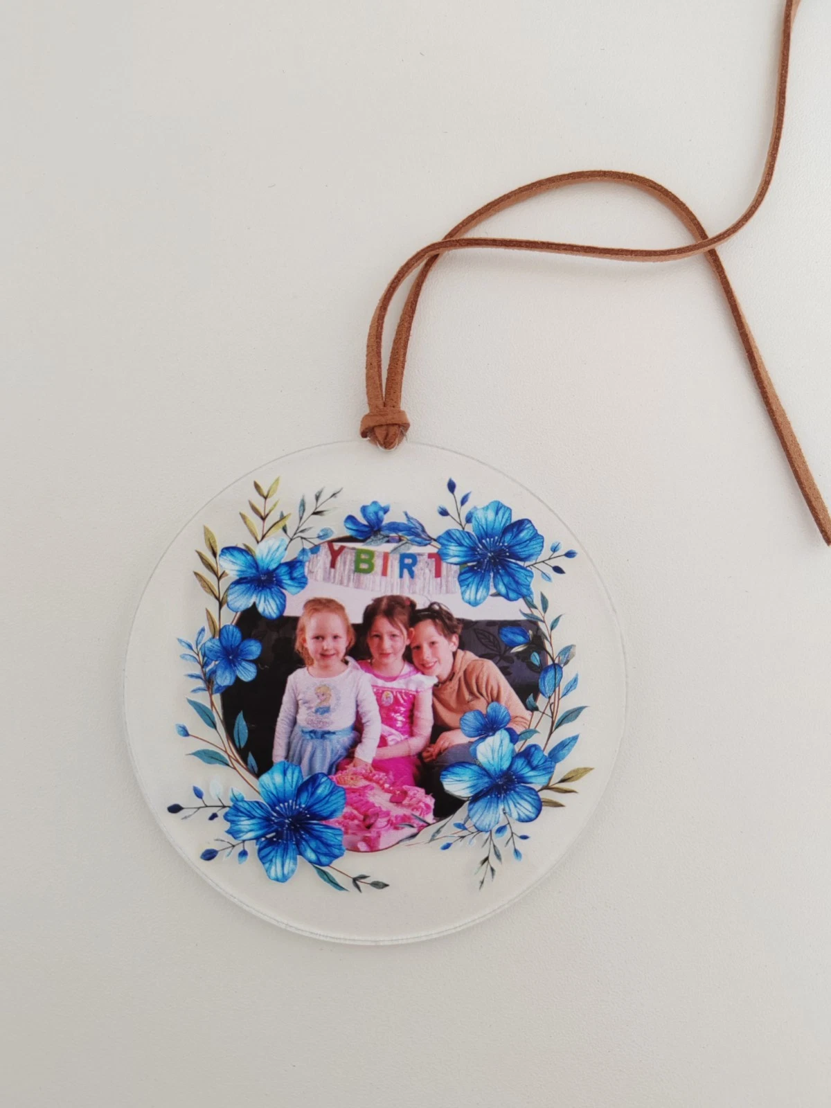 Personalised In Car Hanging Picture Photo Gift
